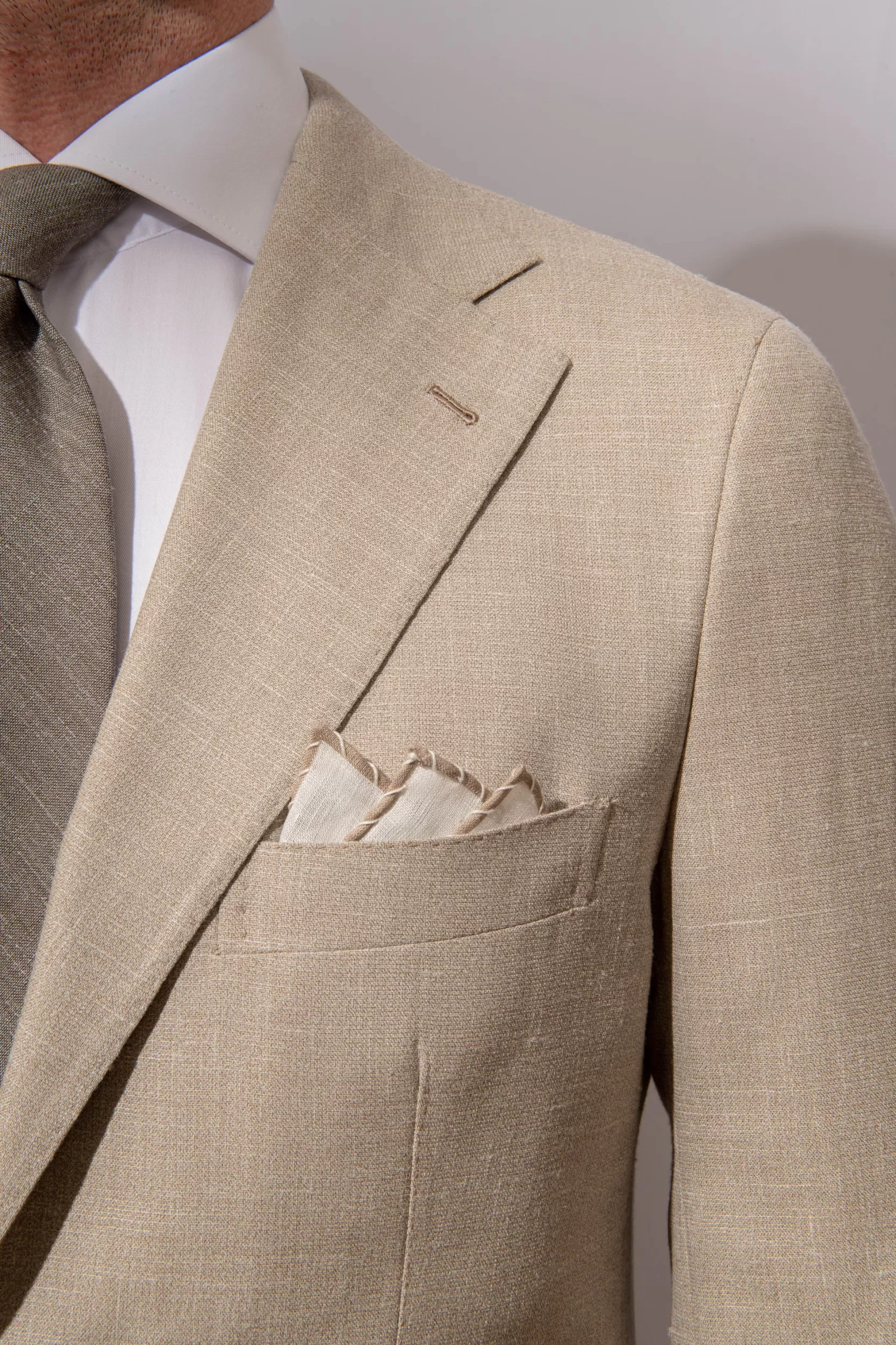 Fashion Pini Parma Abito Beige - Made In Italy