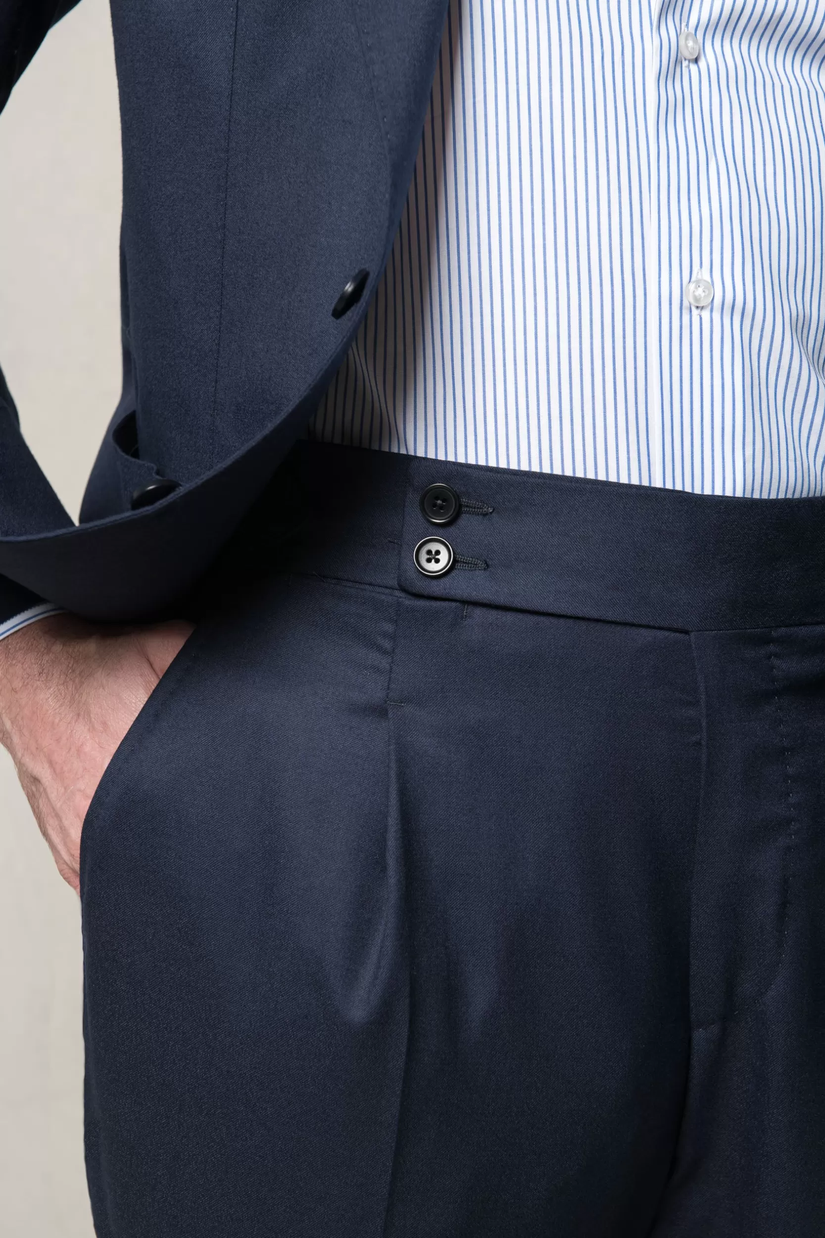 Hot Pini Parma Abito Blu "Nuvola" - Made In Italy
