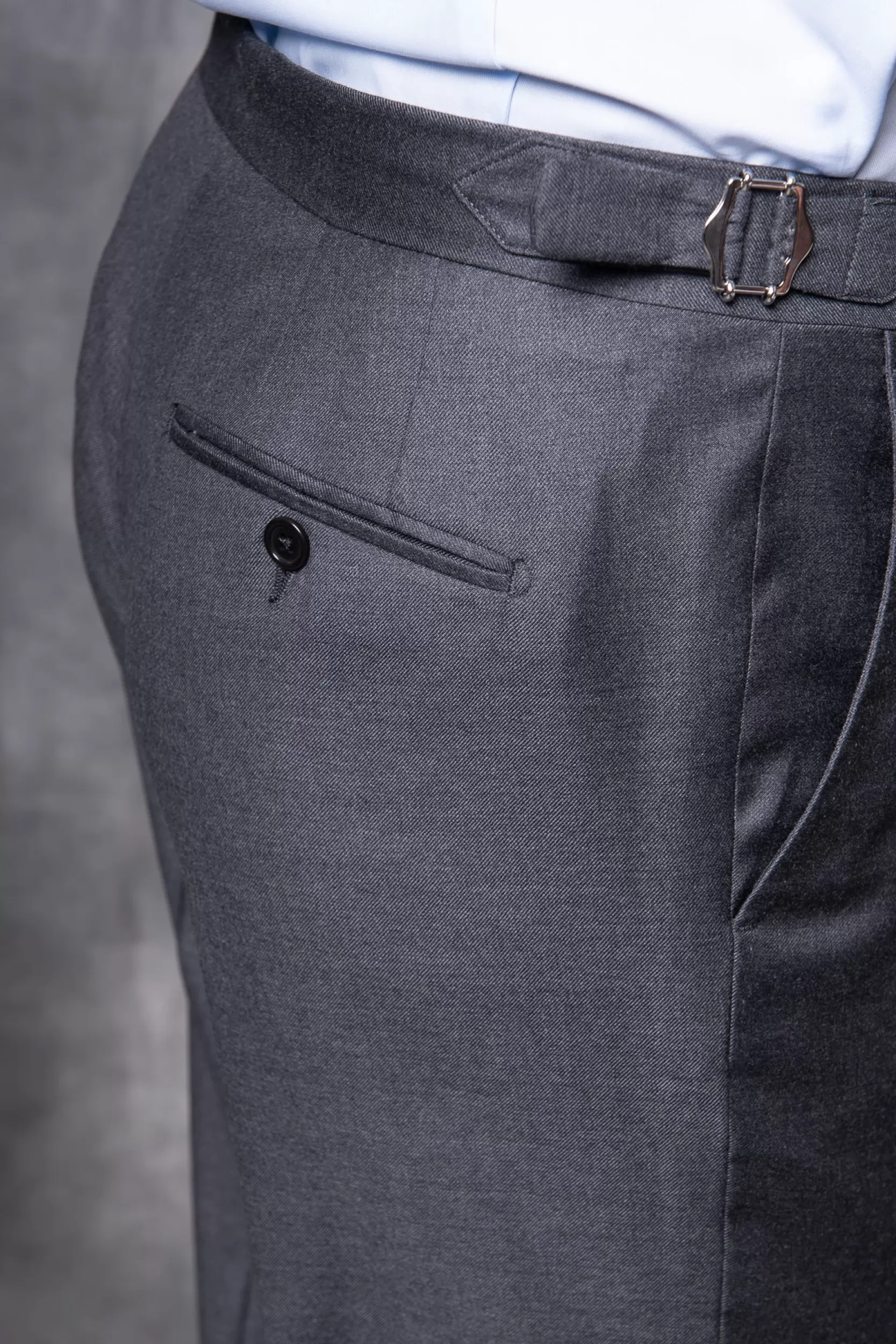 Best Pini Parma Abito Full Canvas In Lana Loro Piana Super 150's - Made In Italy Grigio