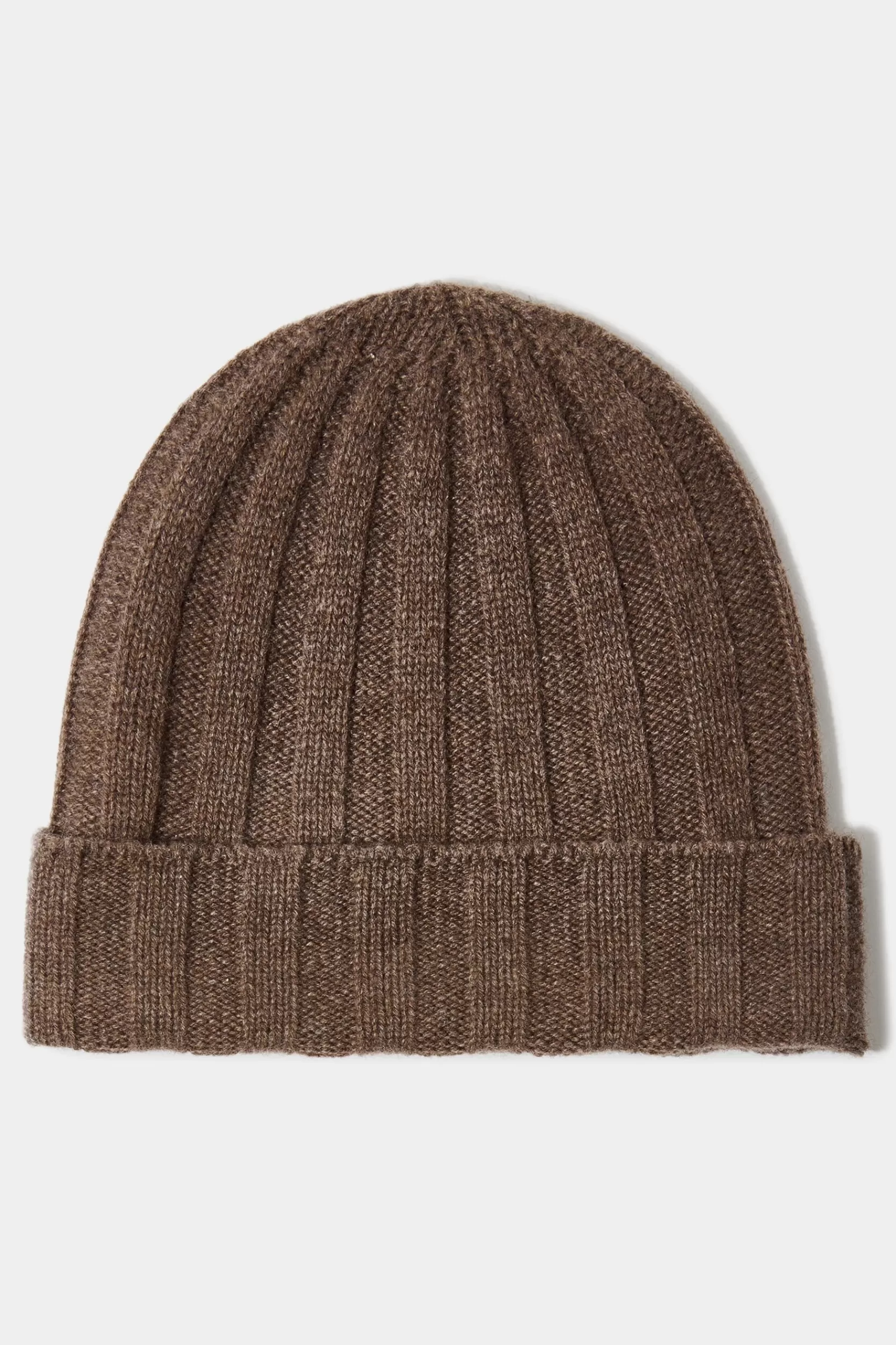 Cheap Pini Parma Berretto In Maglia A Coste Di Cashmere - Made In Italy Marrone