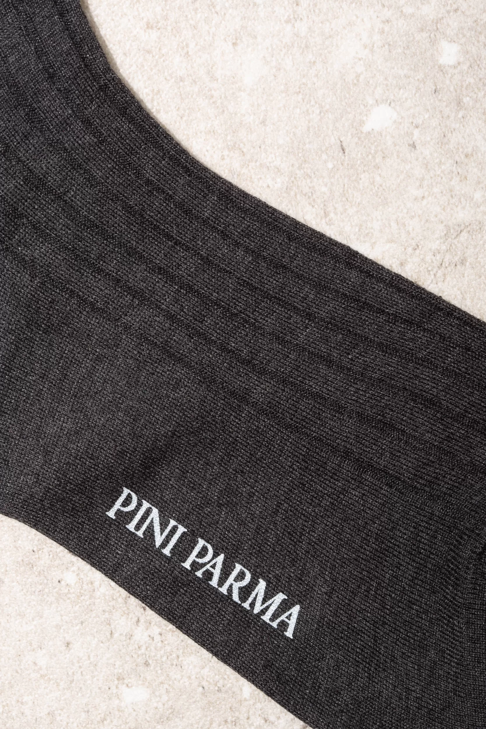 Best Sale Pini Parma Calzini Corti Grigi - Made In Italy Grigio