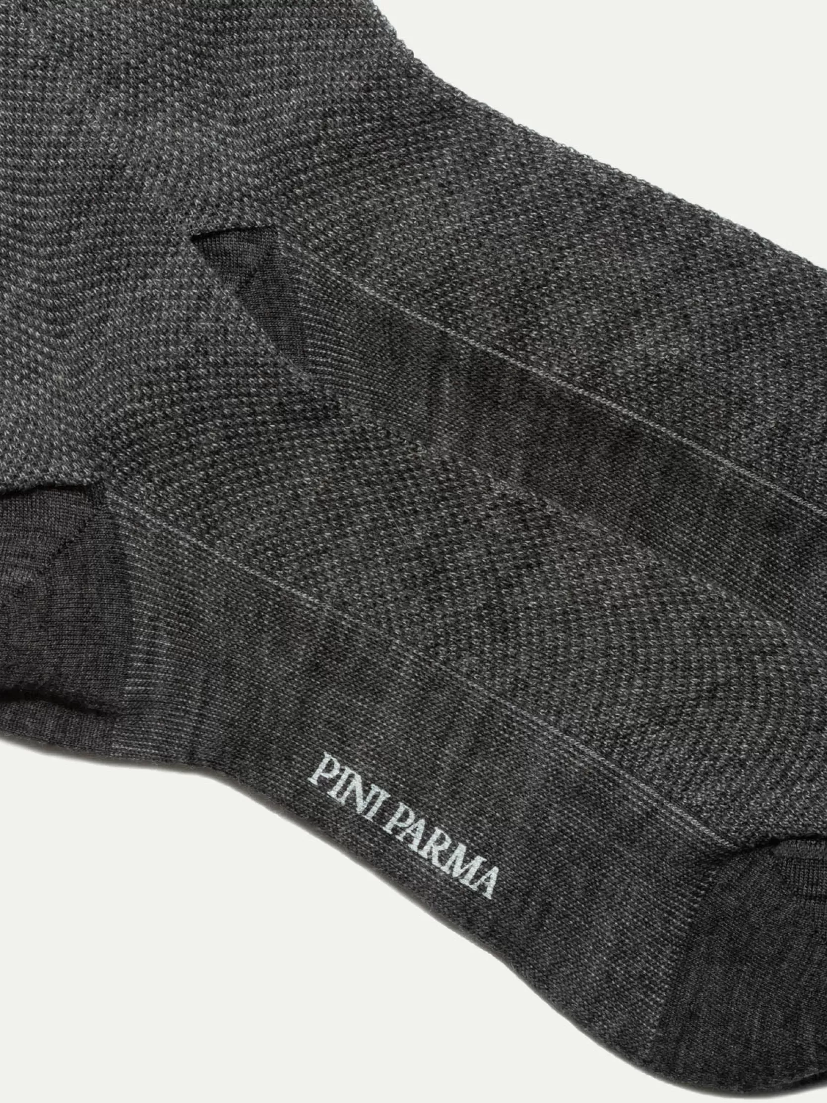 Best Sale Pini Parma Calzini Corti Micro Fantasia Grigi - Made In Italy