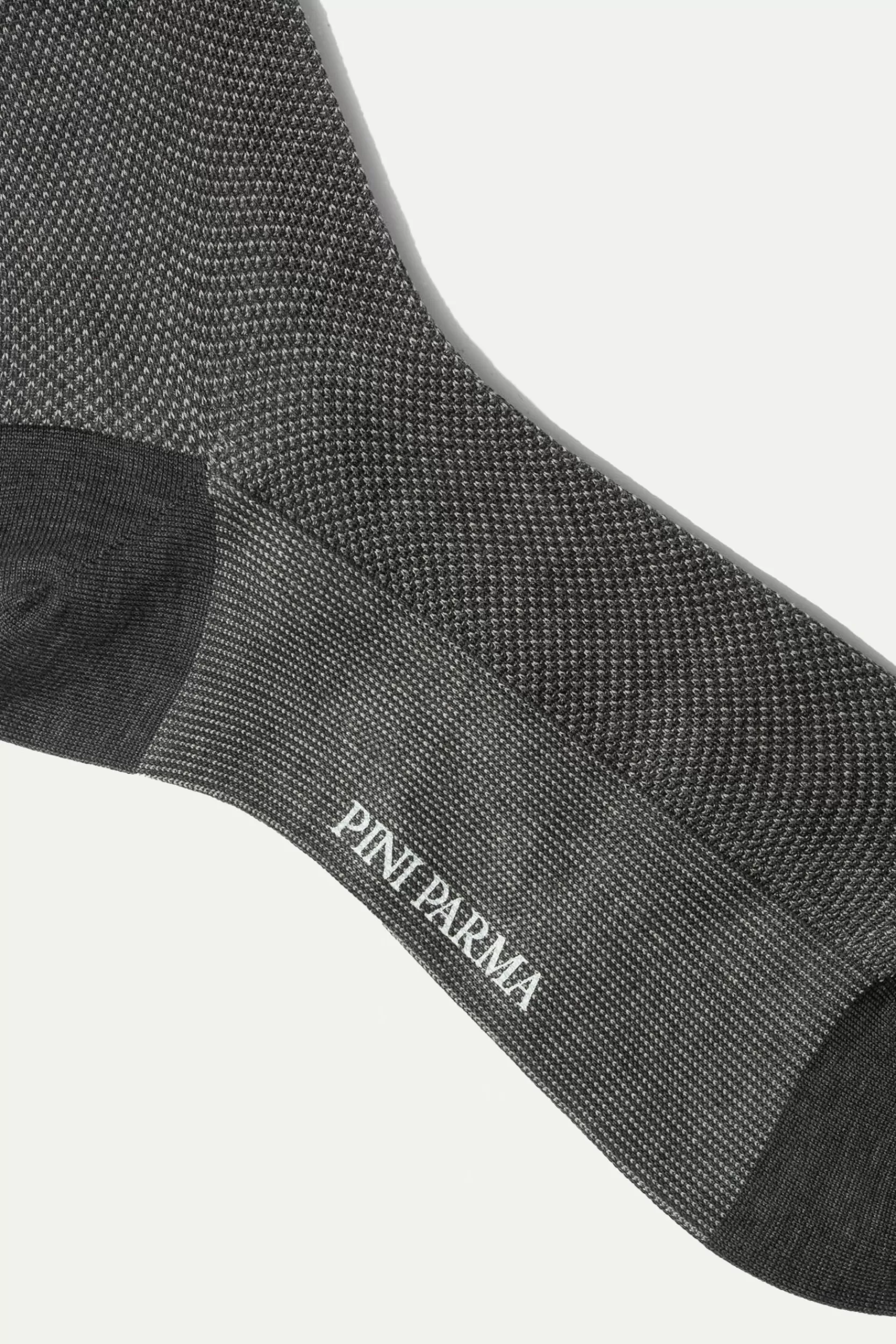 Best Pini Parma Calzini Micro Fantasia Grigi - Made In Italy Grigio