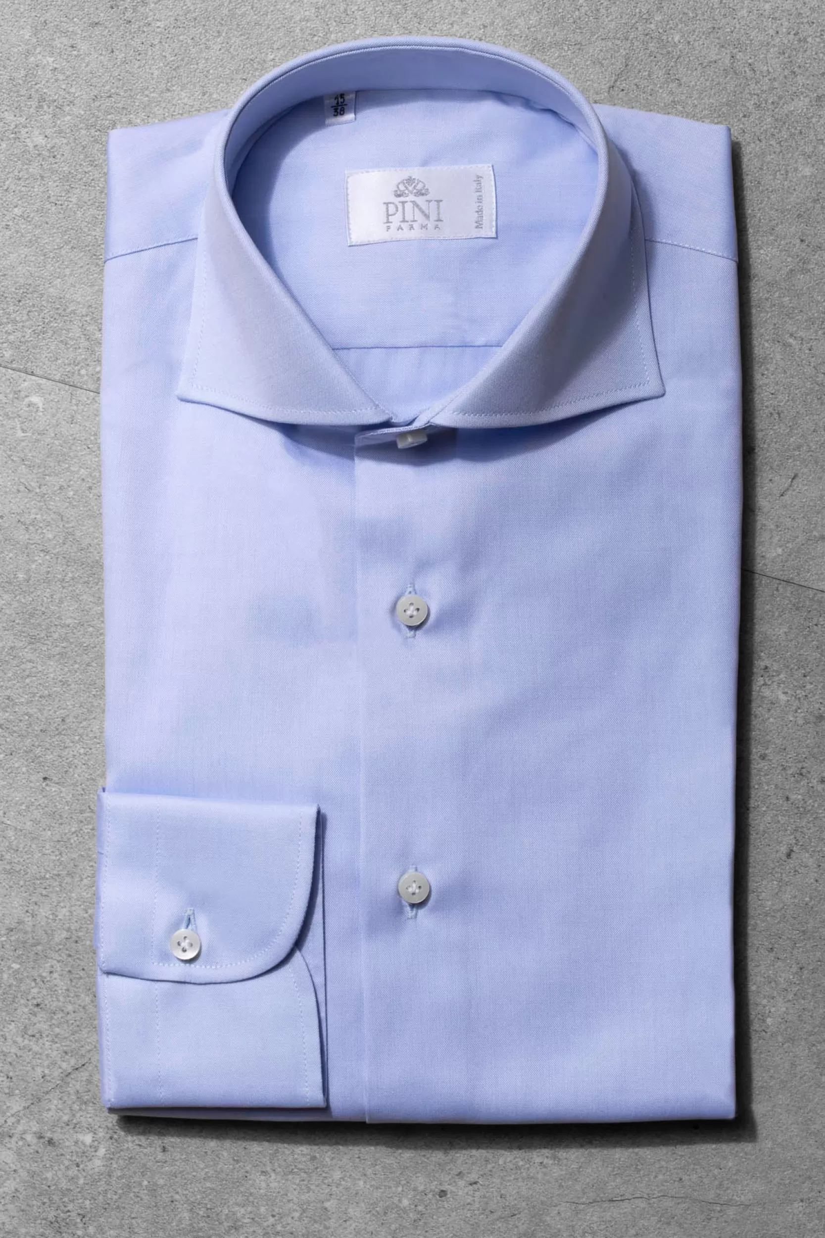 Cheap Pini Parma Camicia Azzurra - Made In Italy Azzurro