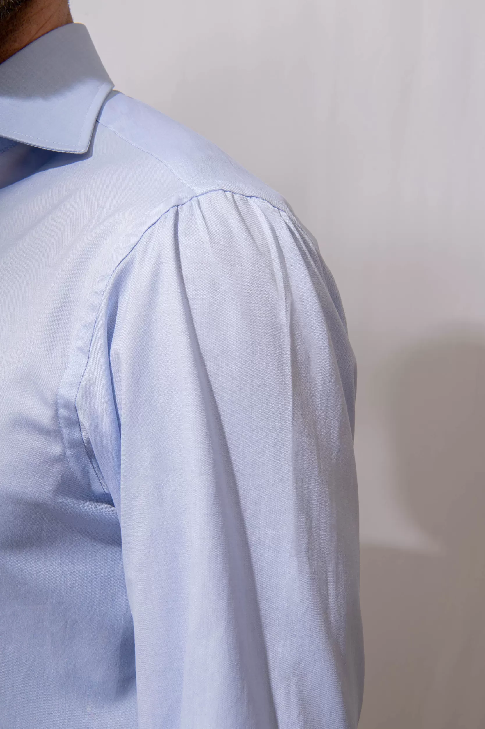 Best Pini Parma Camicia Azzurra “collezione Sartoriale” - Made In Italy Azzurro