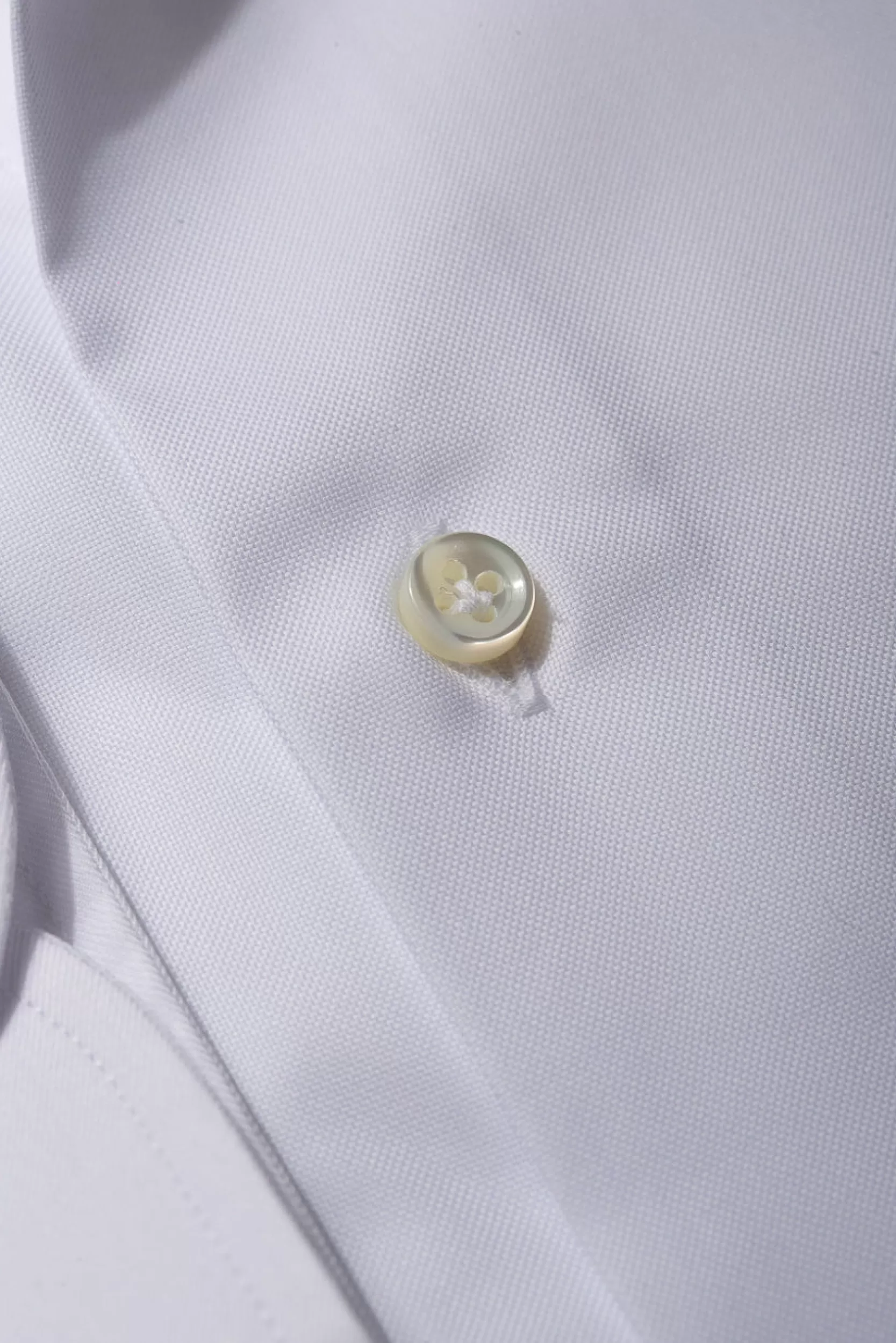 New Pini Parma Camicia Bianca Button Down “collezione Sartoriale”- Made In Italy Bianco