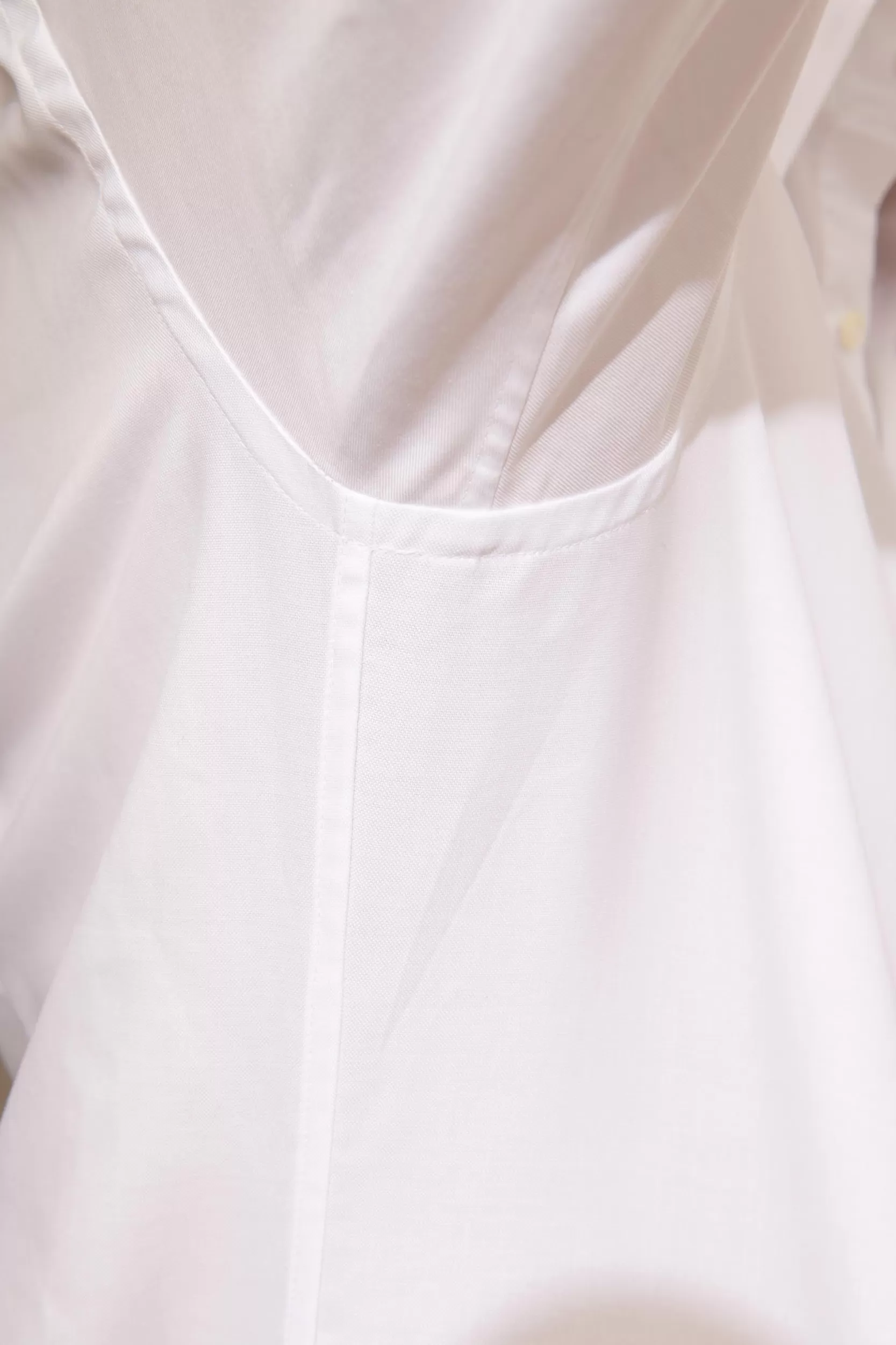 New Pini Parma Camicia Bianca Button Down “collezione Sartoriale”- Made In Italy Bianco