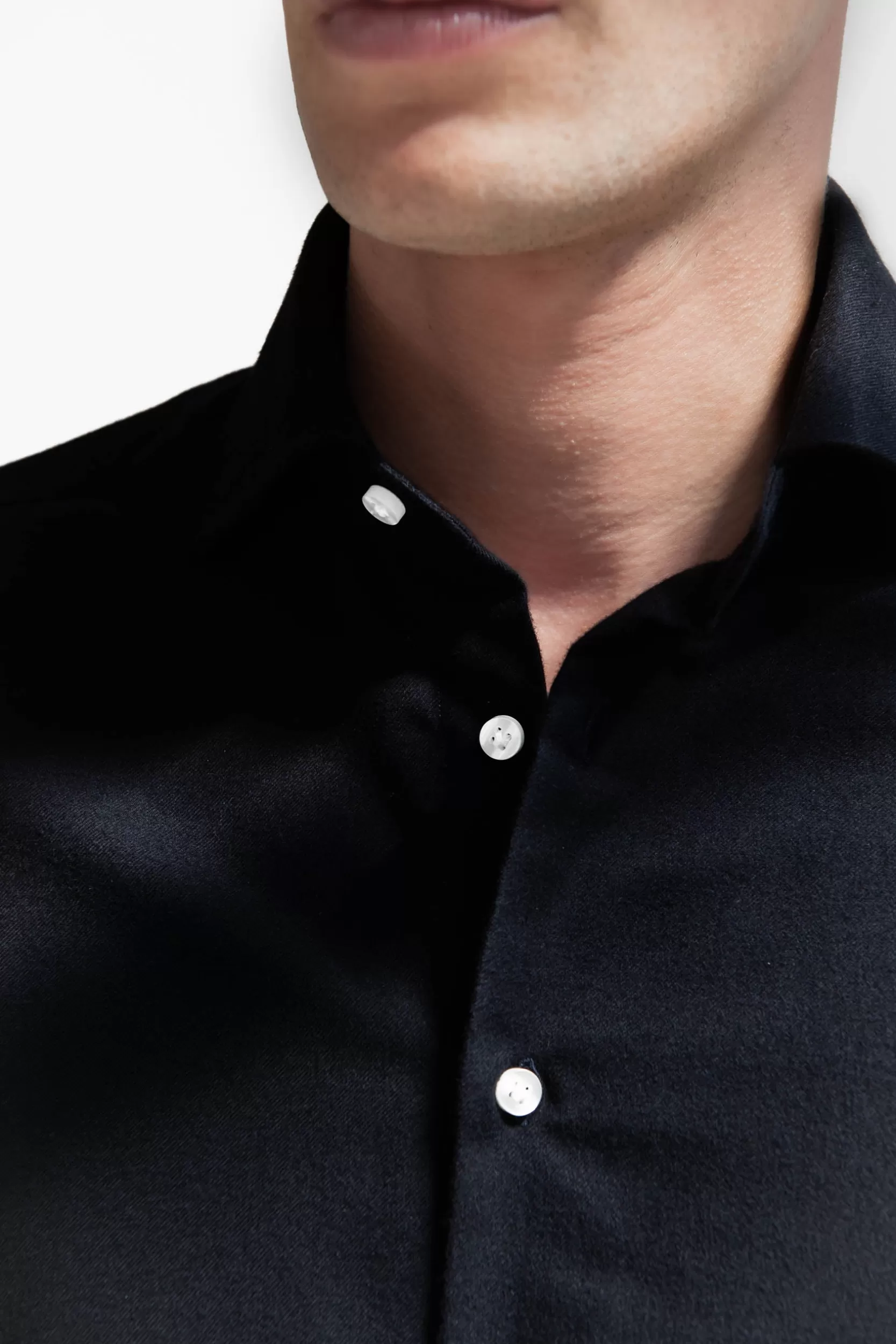 Store Pini Parma Camicia Blu Scuro Dal Tocco Caldo - Made In Italy Marina Militare