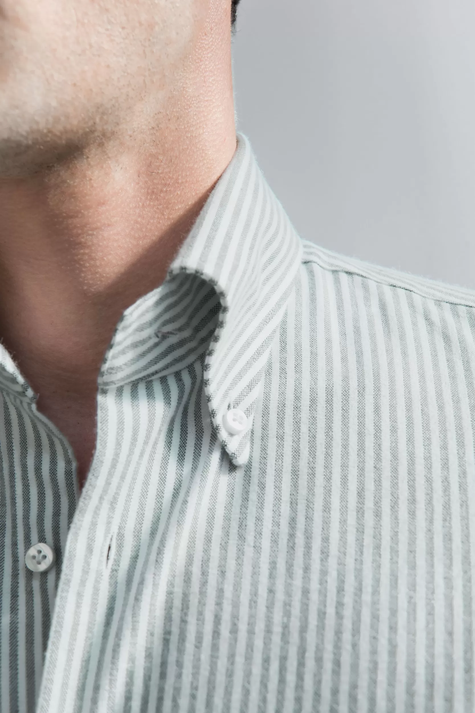 Discount Pini Parma Camicia Button Down - Made In Italy Verde