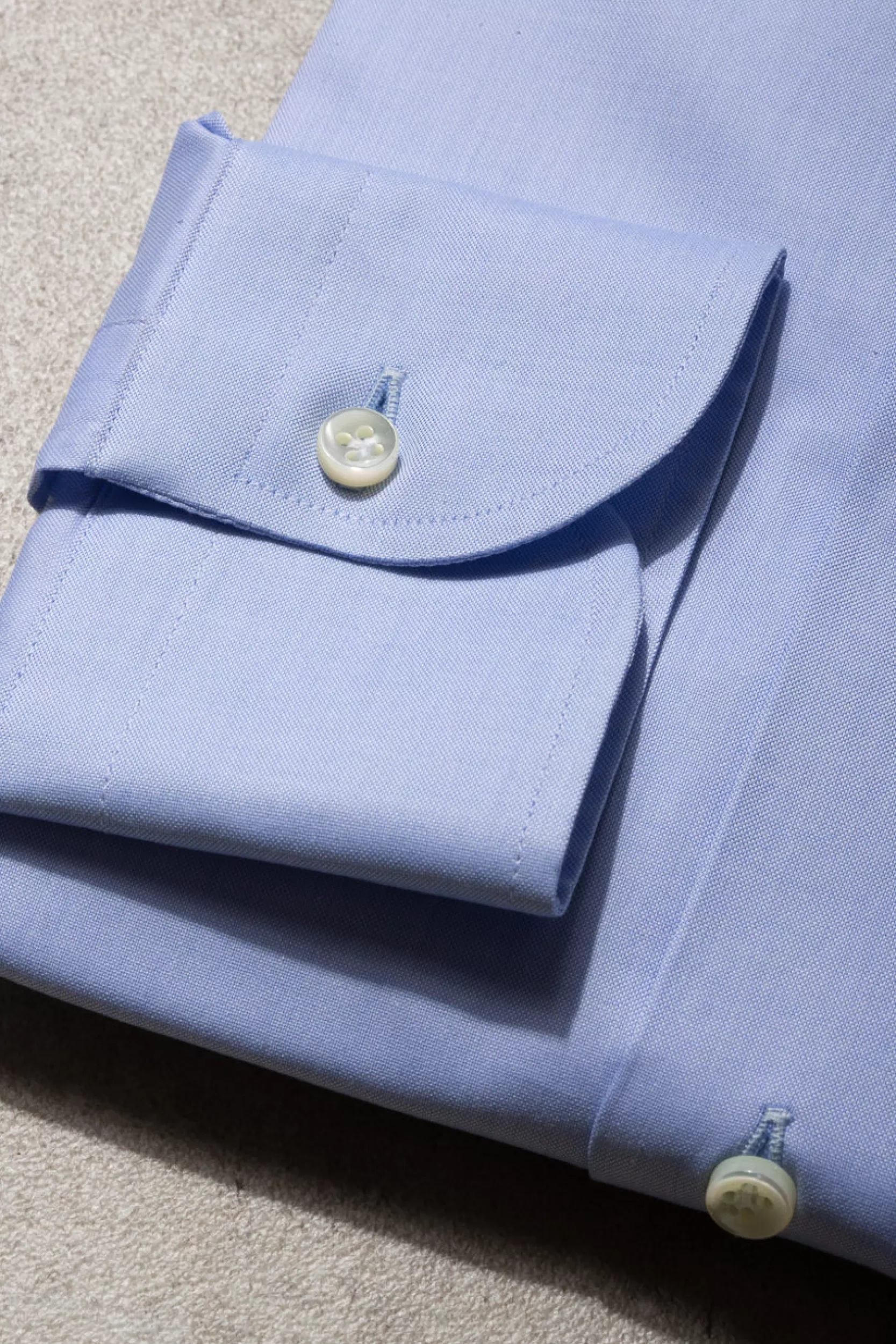 Online Pini Parma Camicia Button Down Azzurra “collezione Sartoriale” - Made In Italy Azzurro