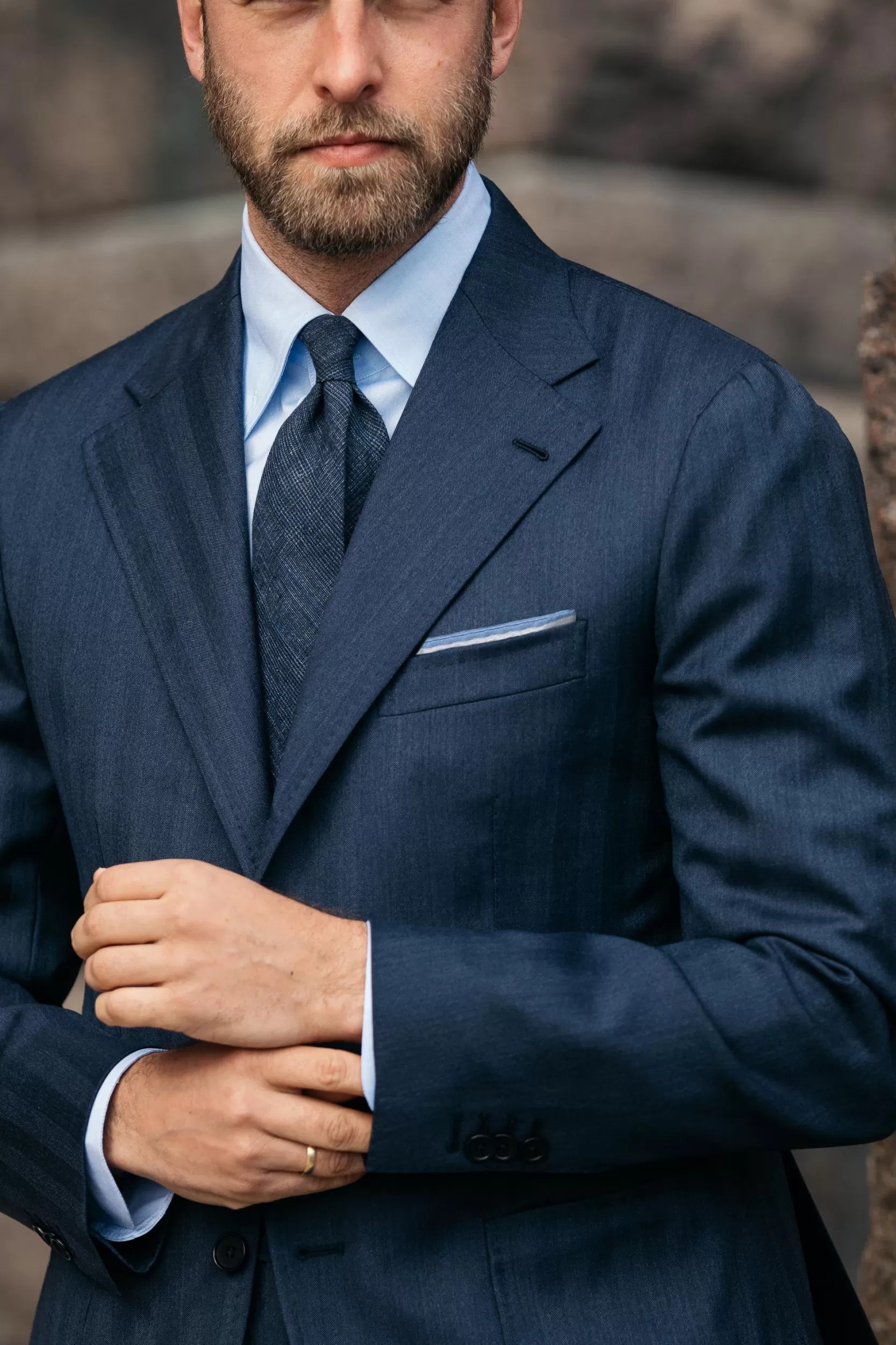 Online Pini Parma Camicia Button Down Azzurra “collezione Sartoriale” - Made In Italy Azzurro