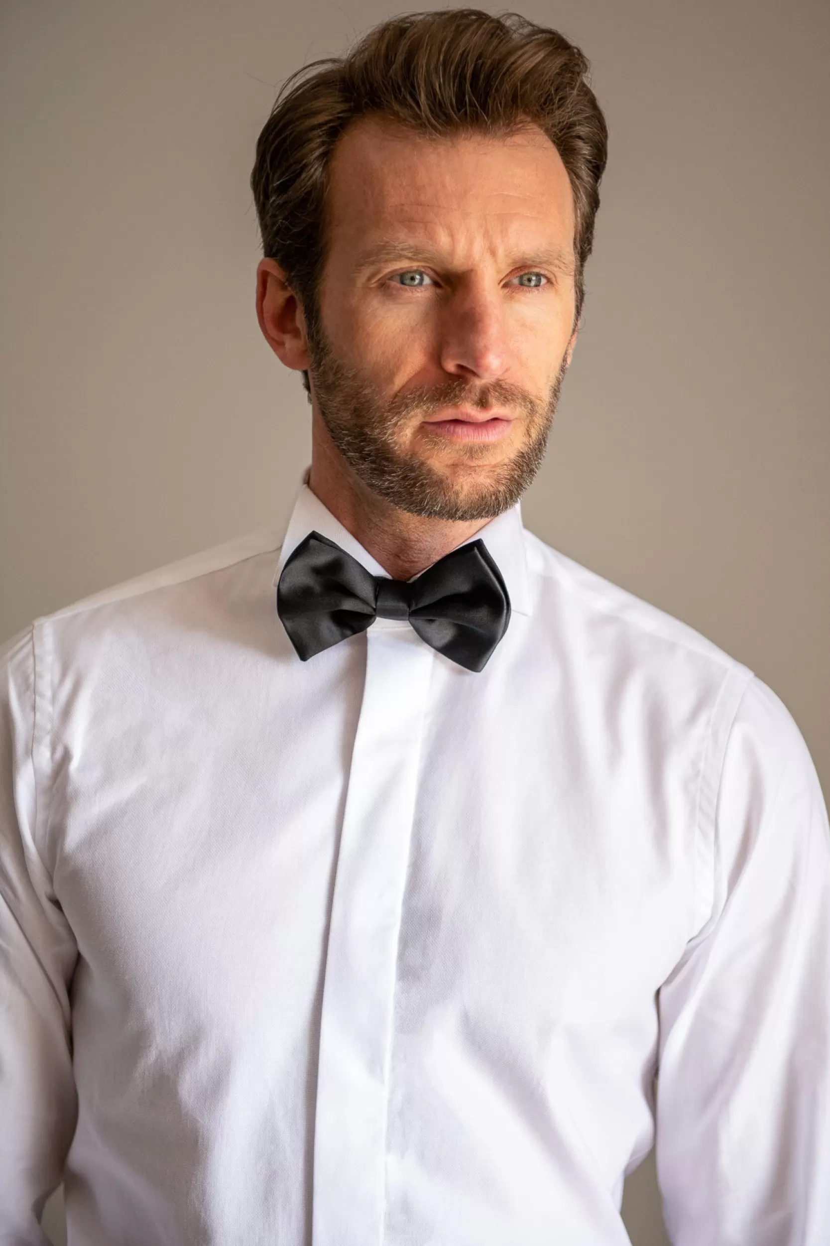 Best Pini Parma Camicia Da Smoking Bianca - Made In Italy