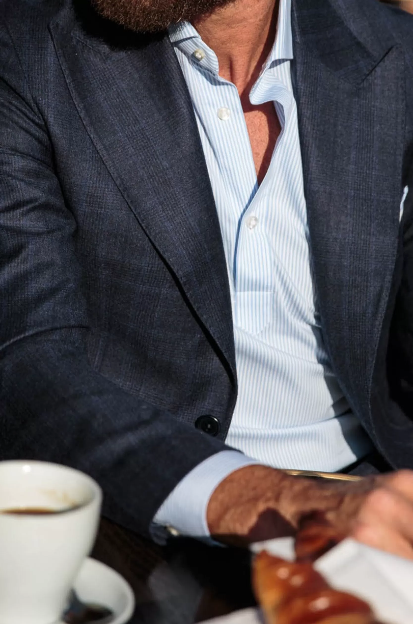 camicia_popover_a_righe_azzurre__made_in_italy_8.webp Cheap Pini Parma Camicia Popover A Righe Azzurre - Made In Italy