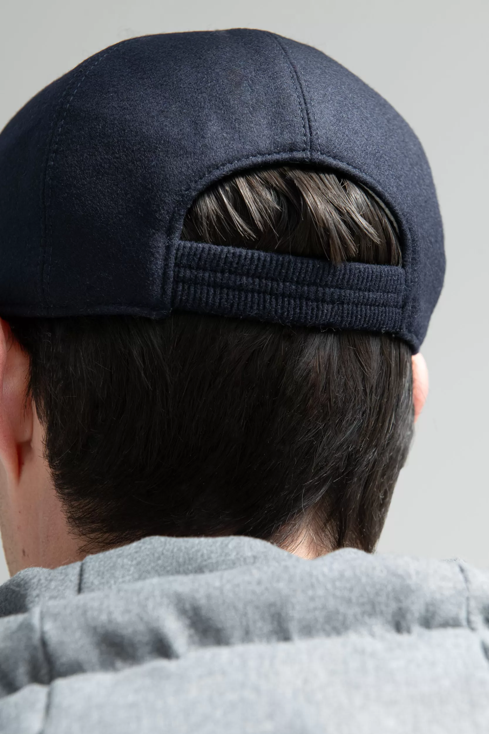 Cheap Pini Parma Cappellino Da Baseball In Flanella - Made In Italy Blu