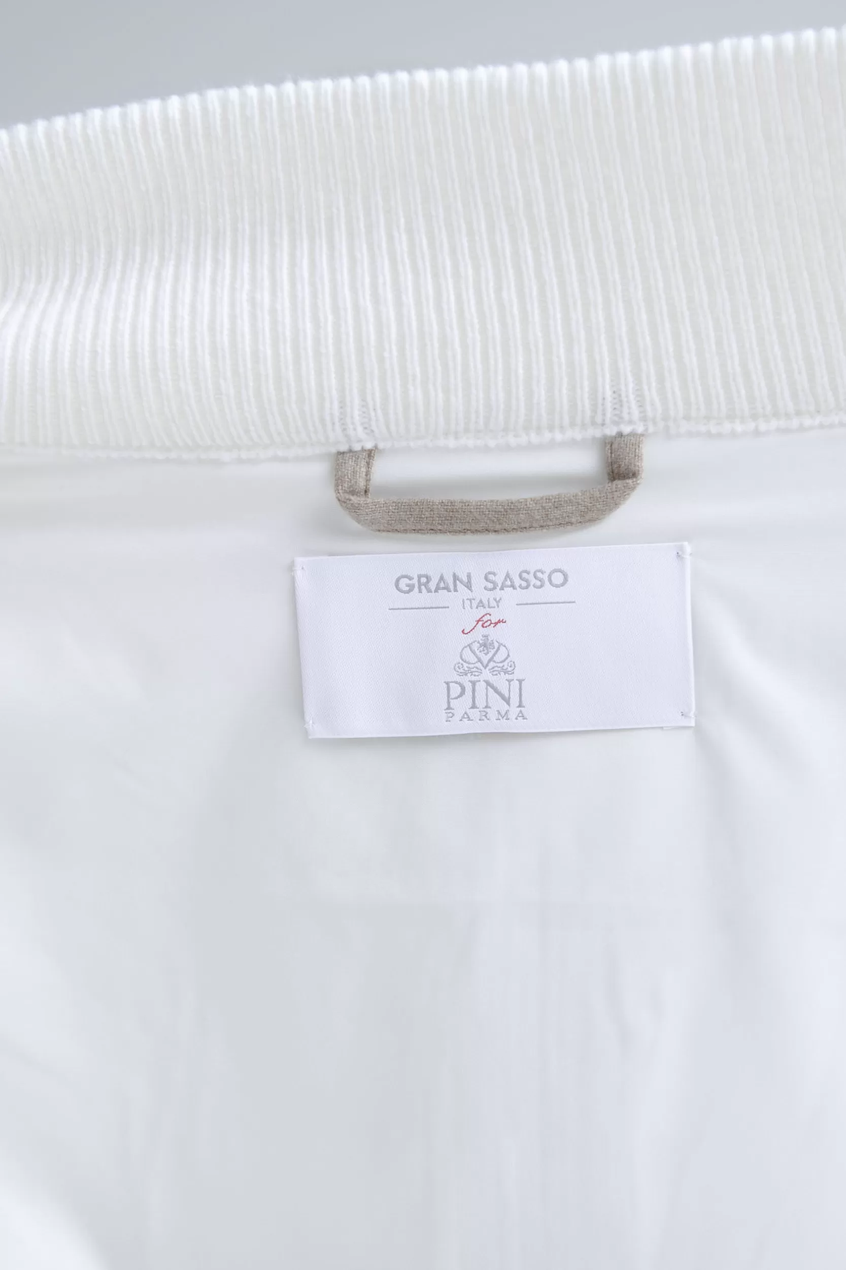Cheap Pini Parma Cardigan Beige - Flanella E Lana Lavorata A Maglia - Made In Italy