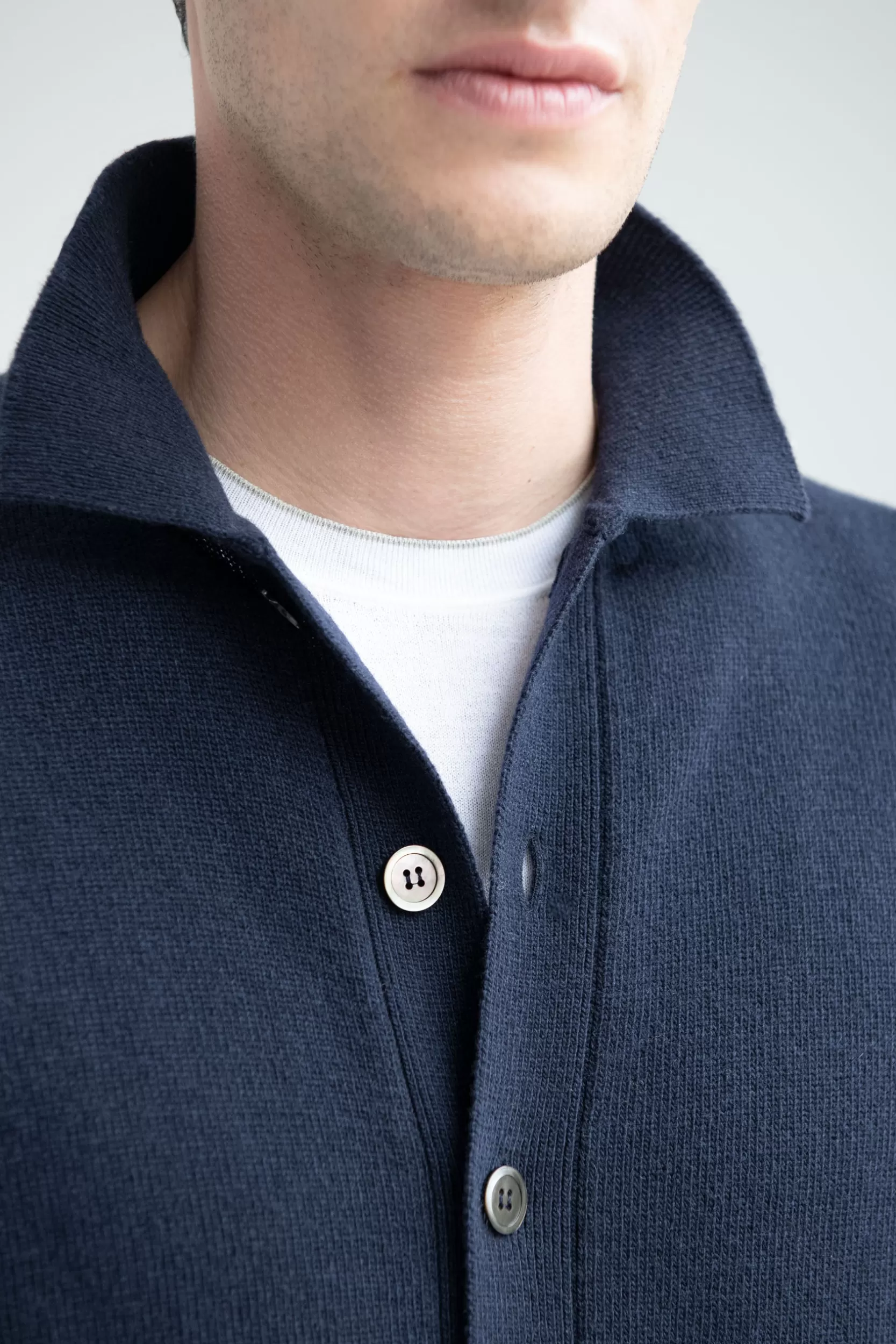 Online Pini Parma Cardigan – Made In Italy Blu
