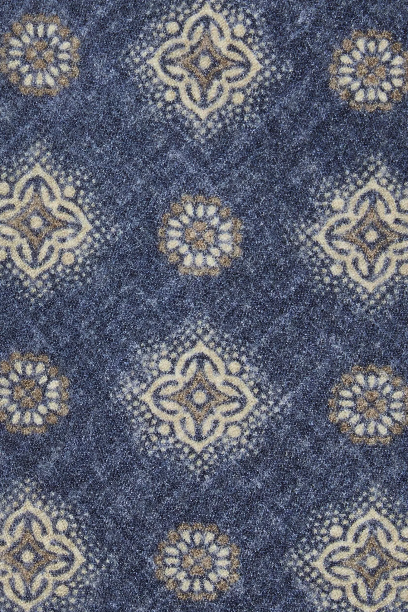 Discount Pini Parma Cravatta Fantasia Macro - Made In Italy Blu