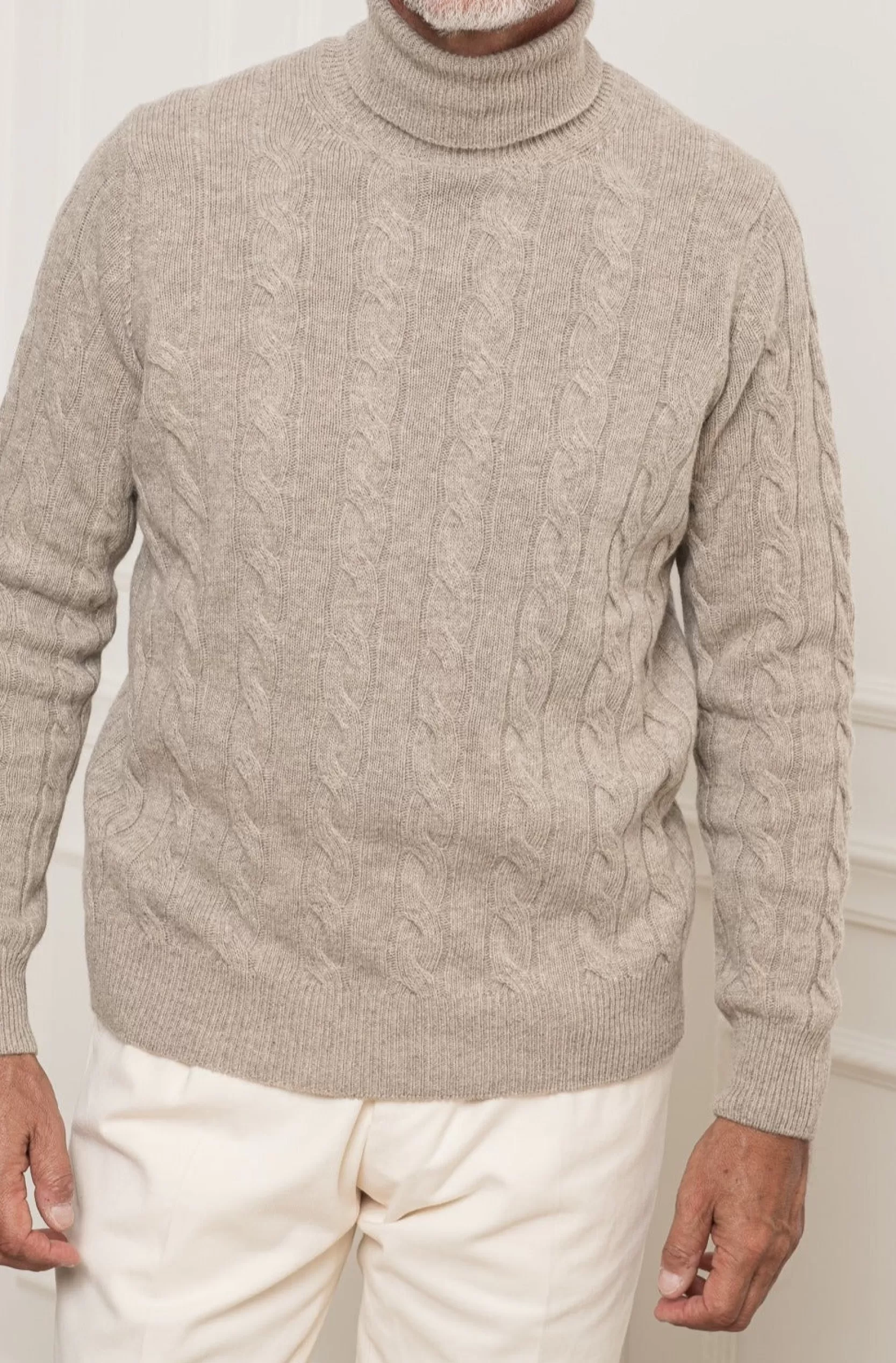 Outlet Pini Parma Dolcevita – Made In Italy Beige