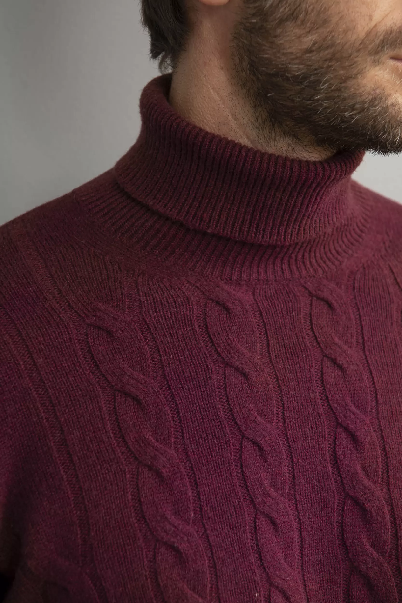 New Pini Parma Dolcevita Bordeaux – Made In Italy Borgogna