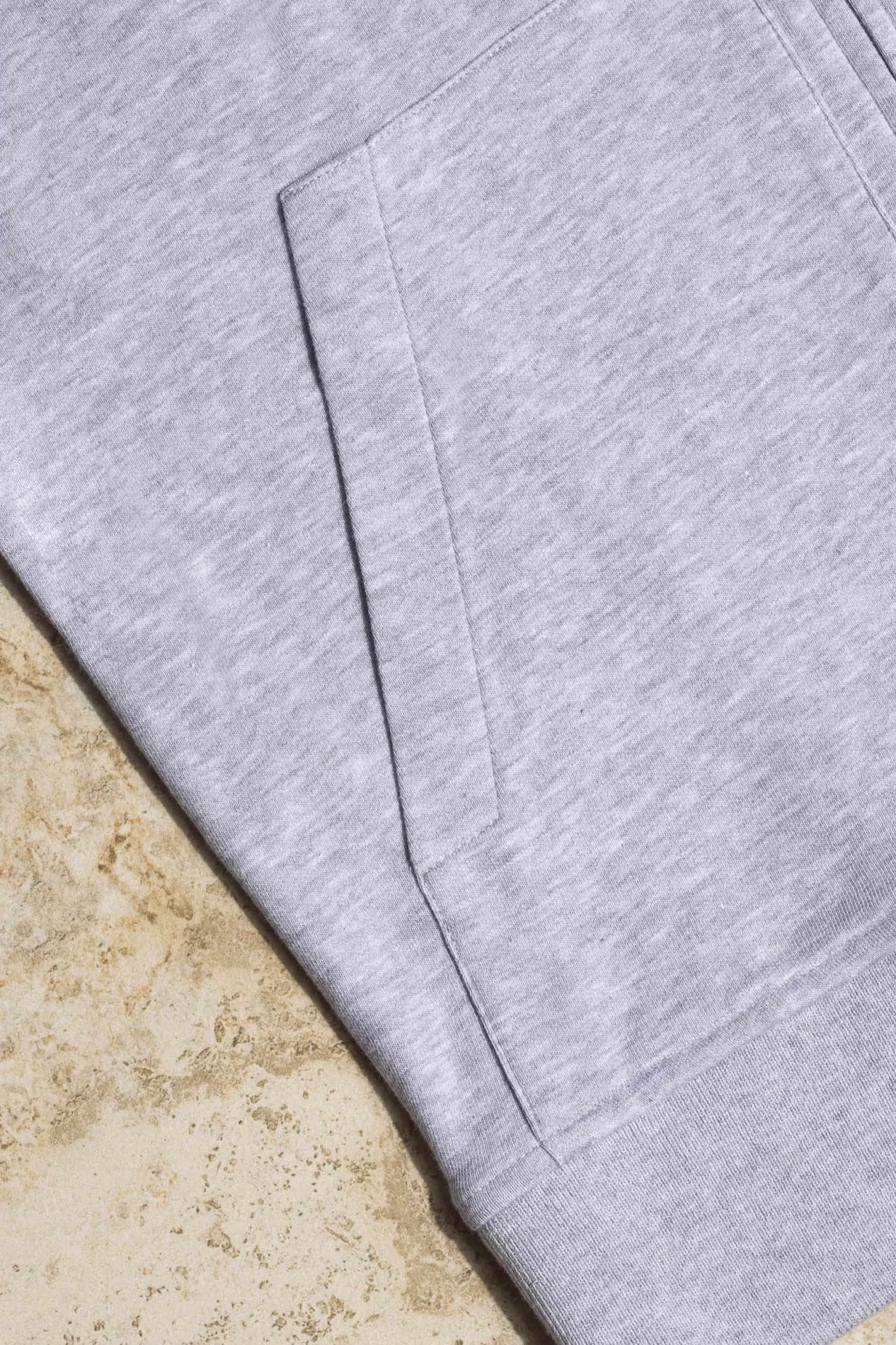 Cheap Pini Parma Felpa Con Cappuccio E Zip Grigio Chiaro Per Il Tempo Libero - Made In Italy