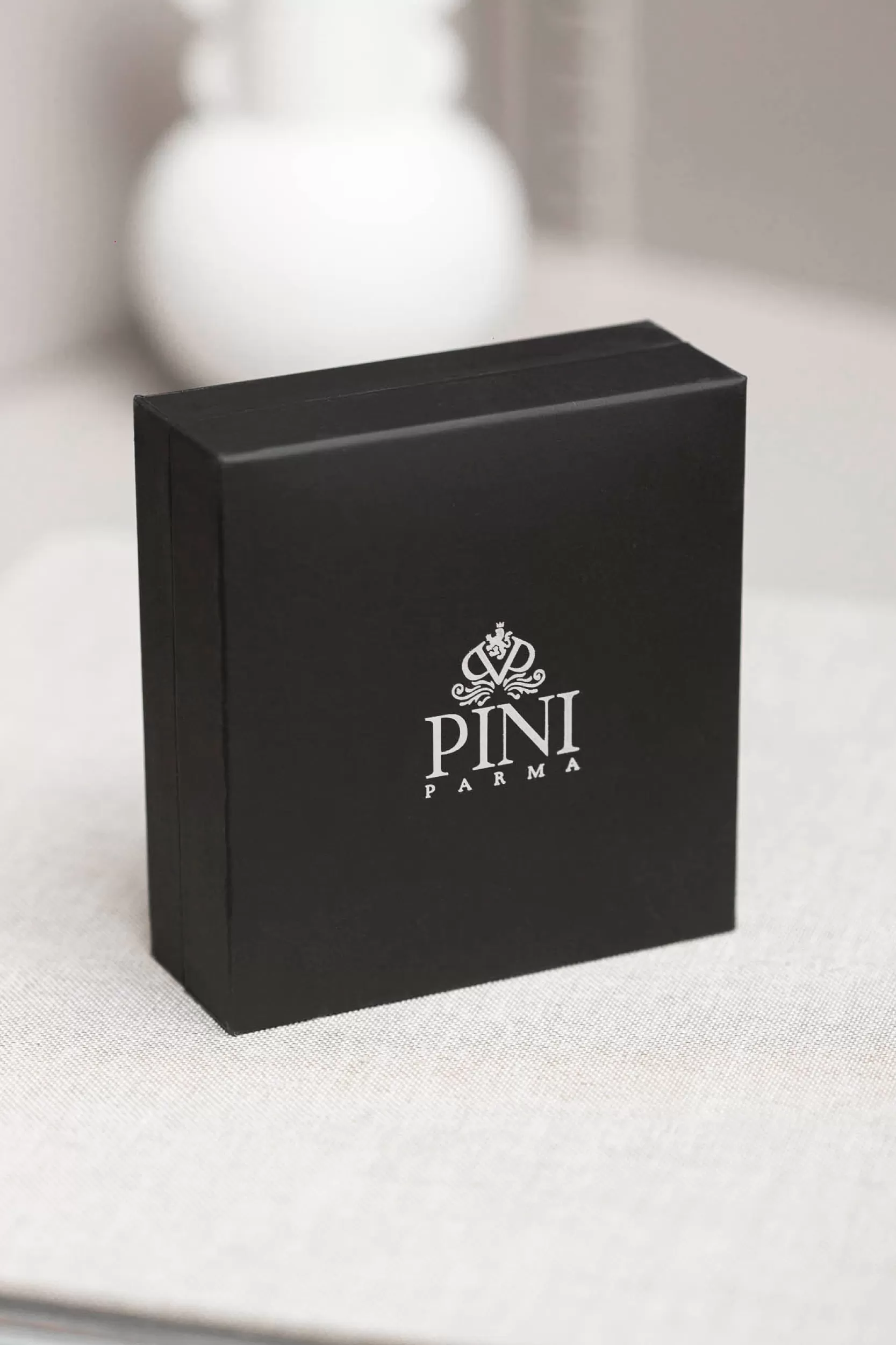 Sale Pini Parma Gemelli Neri E Borchie Da Abito Con Dettaglio Swarovski - Made In Italy