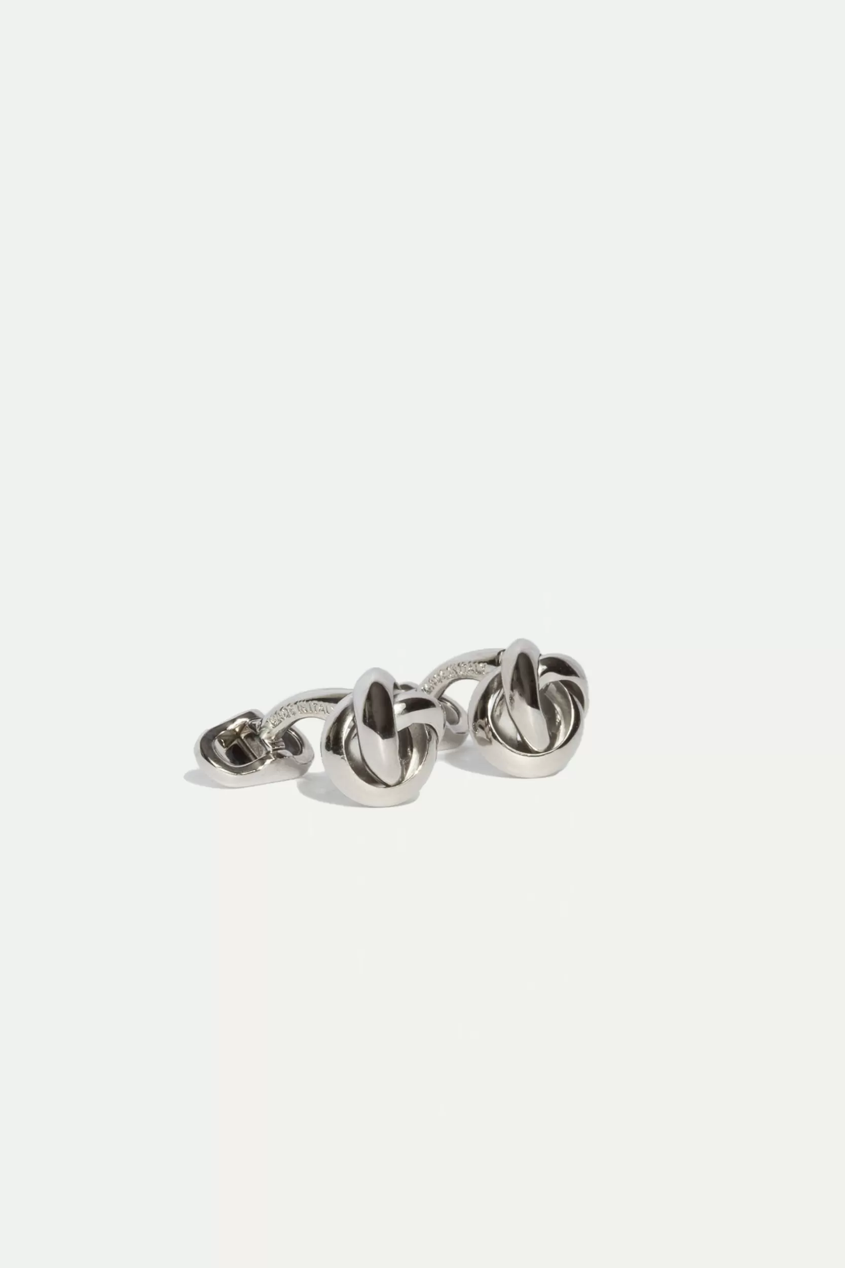 Flash Sale Pini Parma Gemelli Nodo Argento - Made In Italy