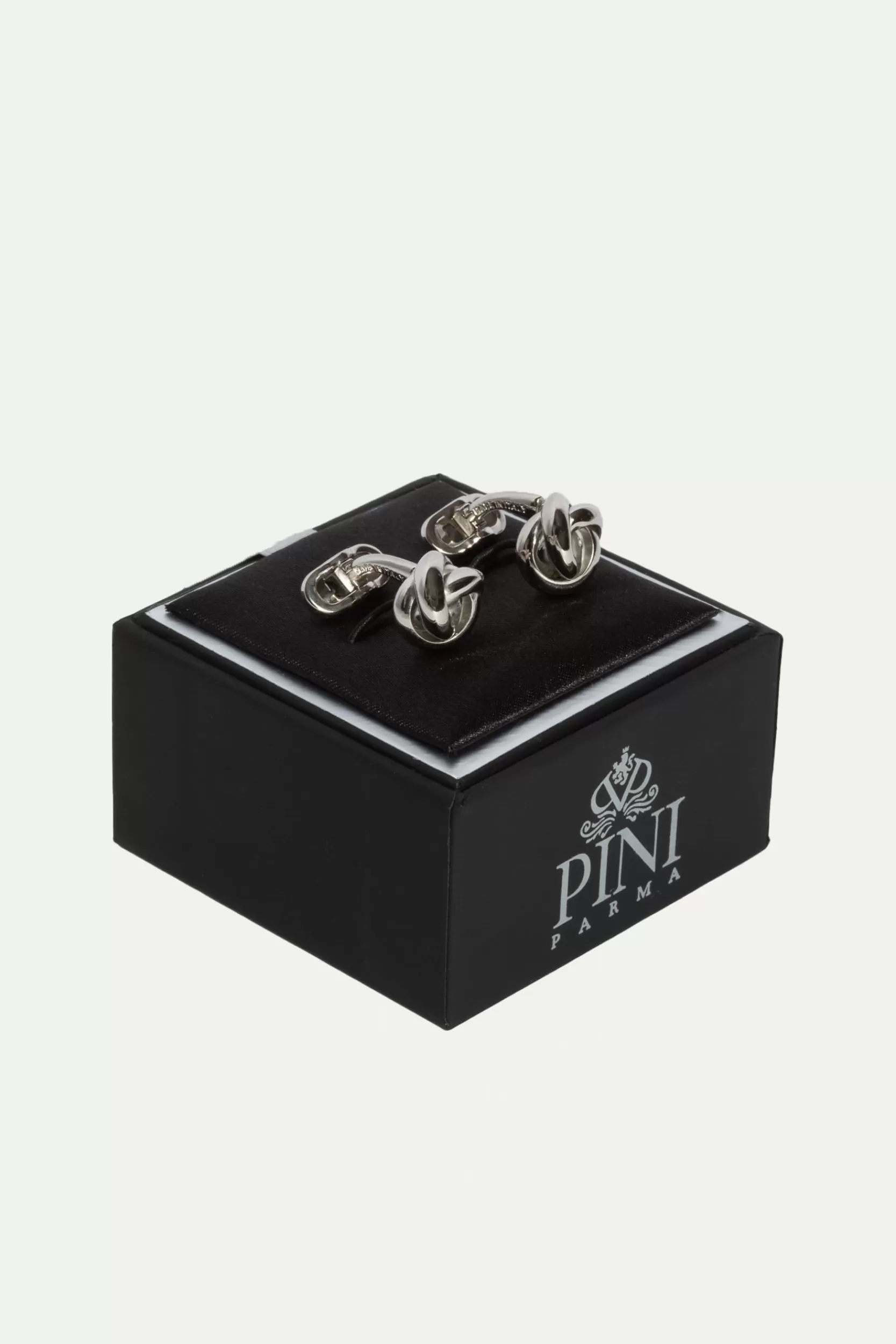 Flash Sale Pini Parma Gemelli Nodo Argento - Made In Italy
