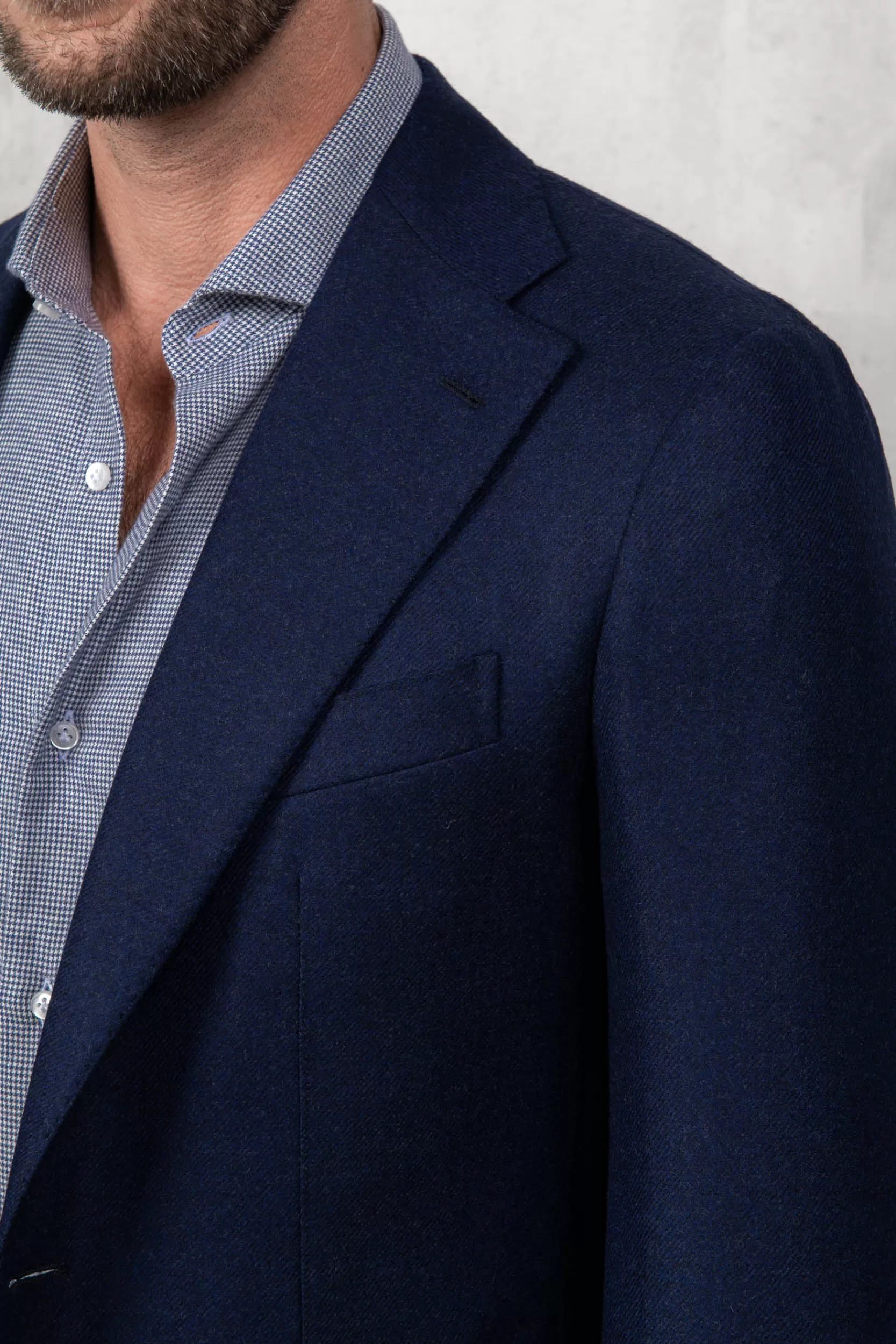 Cheap Pini Parma Giacca In Lana E Cashmere Loro Piana - Made In Italy Blu