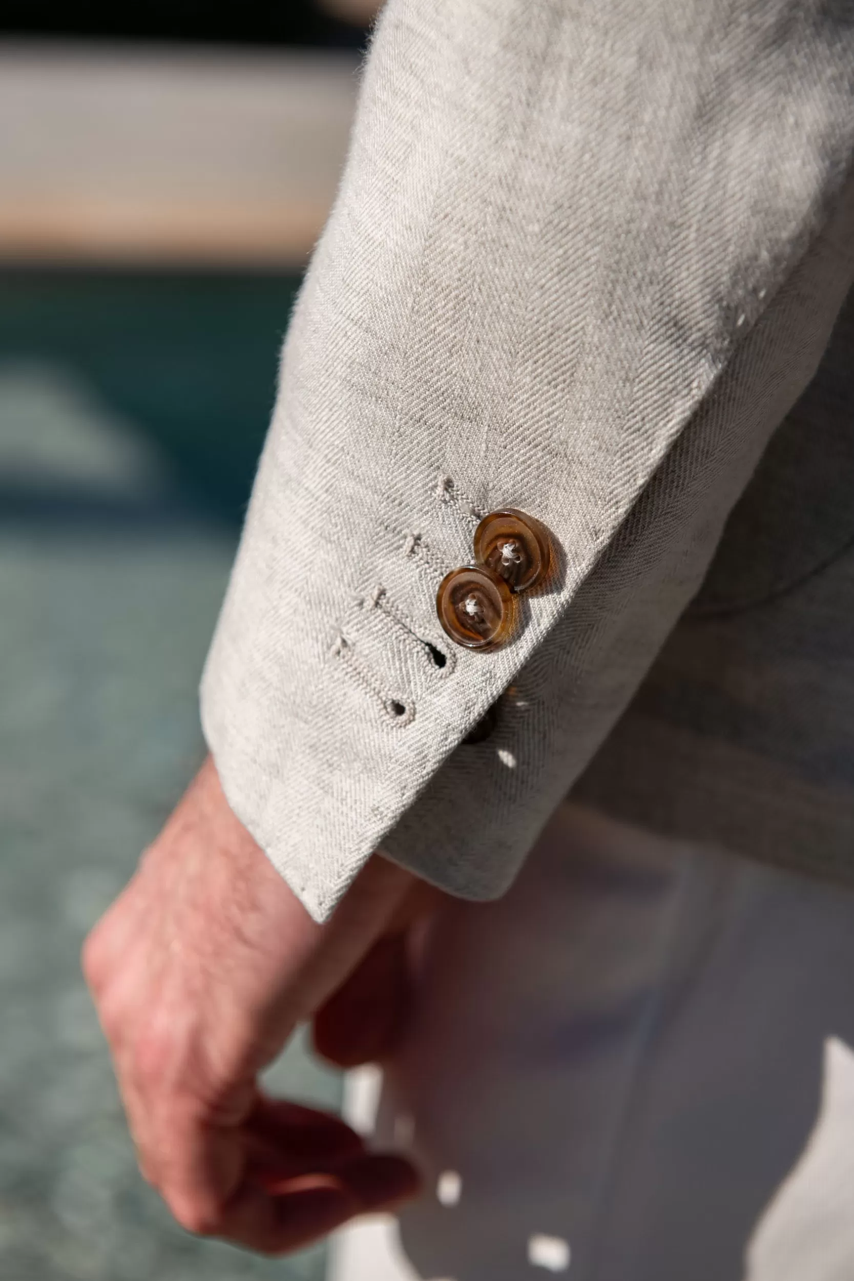 giacca_in_lino_spigato_stone_collezione_soragna___made_in_italy_3.webp Online Pini Parma Giacca In Lino Spigato Stone "Collezione Soragna " - Made In Italy