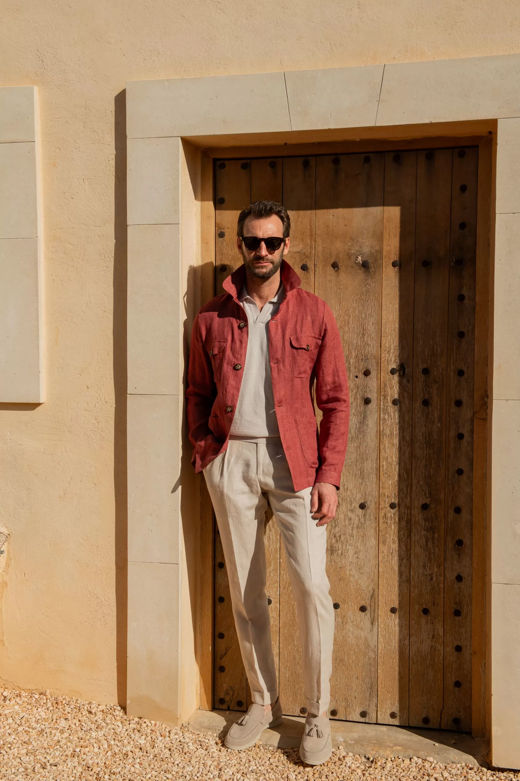 giacca_sahariana_in_lino_spina_di_pesce_rossa__made_in_italy_3.webp Discount Pini Parma Giacca Sahariana In Lino Spina Di Pesce Rossa – Made In Italy Rosso