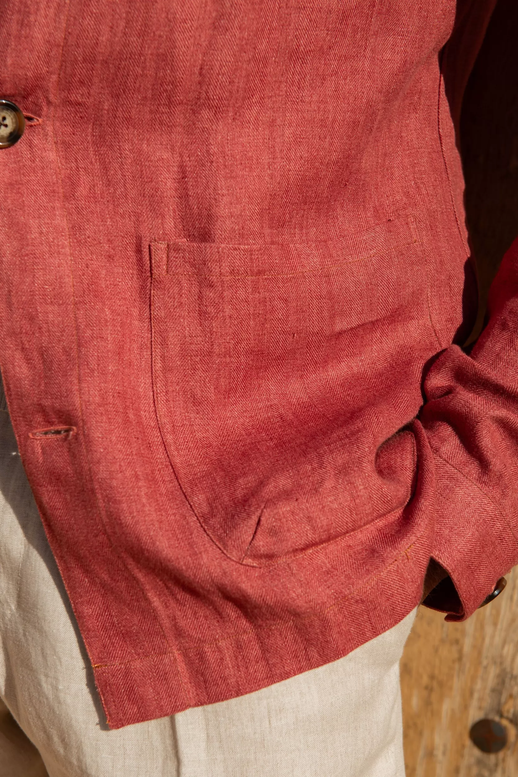 giacca_sahariana_in_lino_spina_di_pesce_rossa__made_in_italy_6.webp Discount Pini Parma Giacca Sahariana In Lino Spina Di Pesce Rossa – Made In Italy Rosso