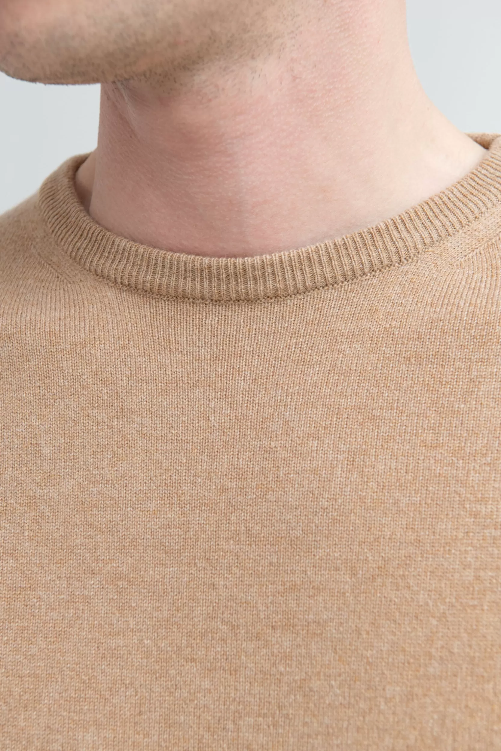 Discount Pini Parma Girocollo In Cashmere – Made In Italy Ocra