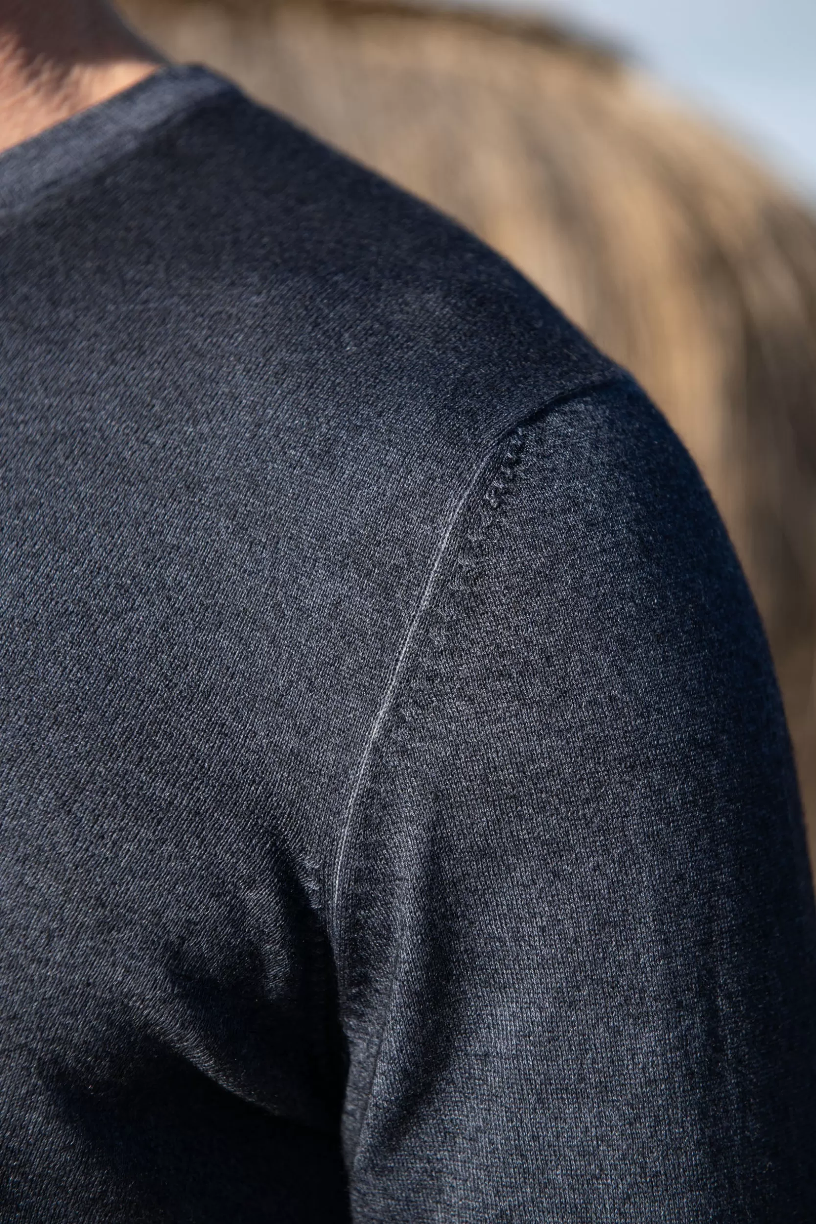 Shop Pini Parma Girocollo In Cashmere Superleggero – Made In Italy Blu