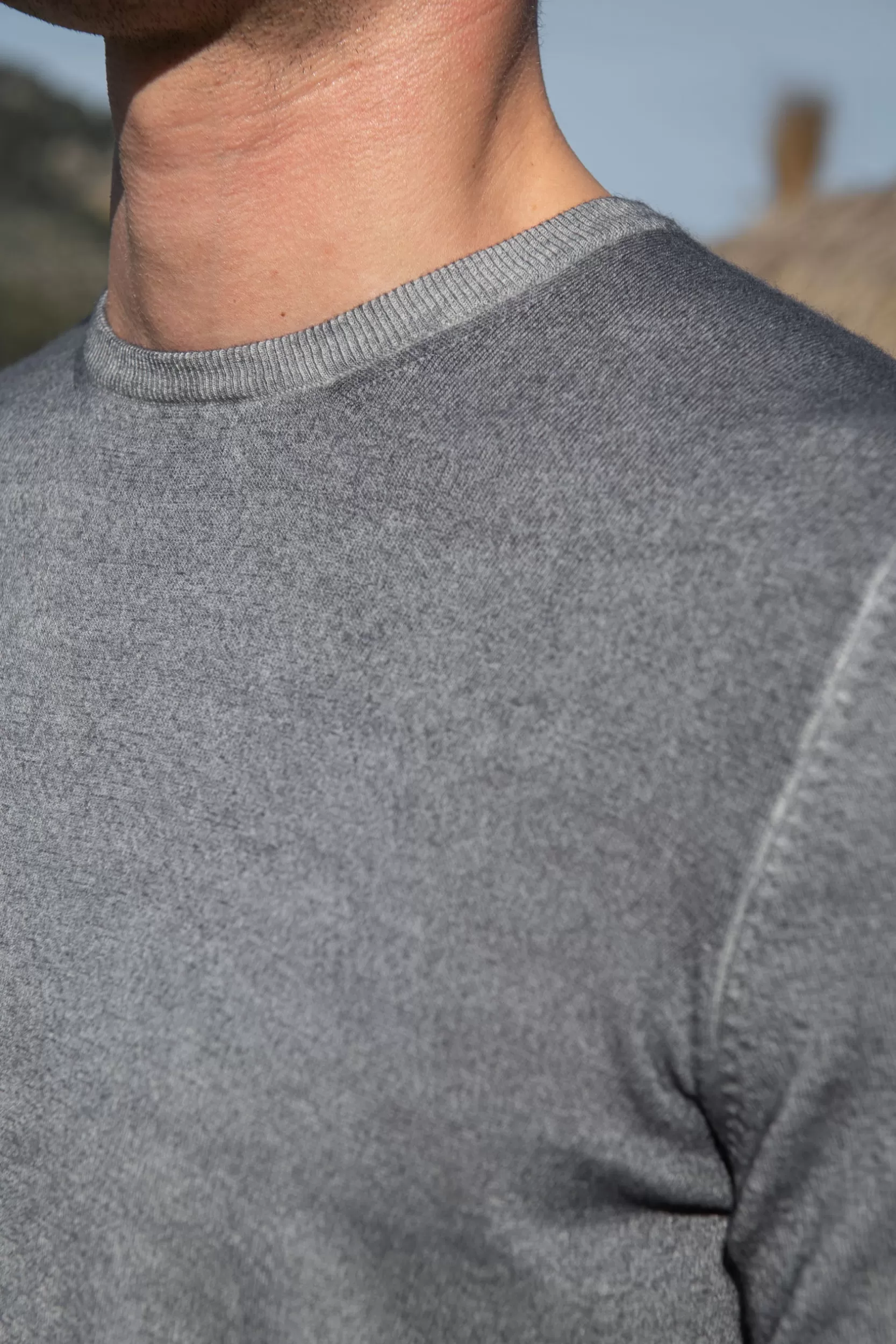Sale Pini Parma Girocollo In Cashmere Superleggero – Made In Italy Grigio