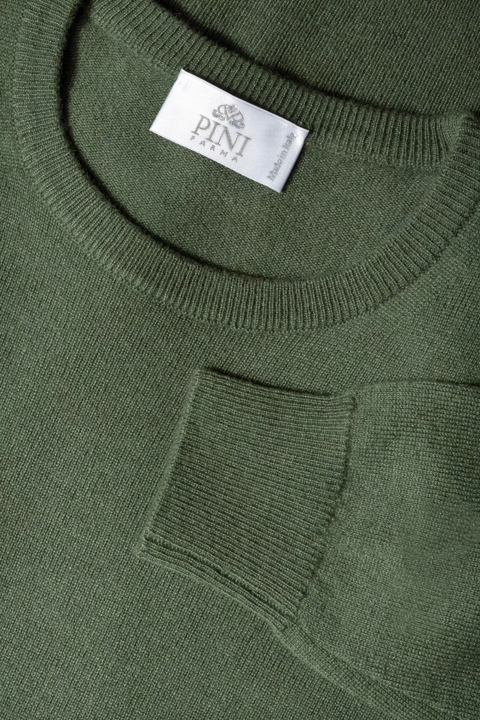 Online Pini Parma Girocollo In Cashmere – Made In Italy Verde