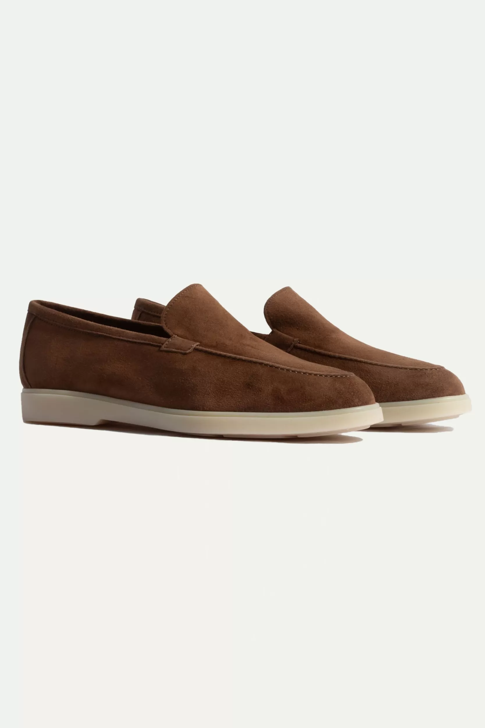 Shop Pini Parma Mocassini Marroni - Made In Italy Marrone