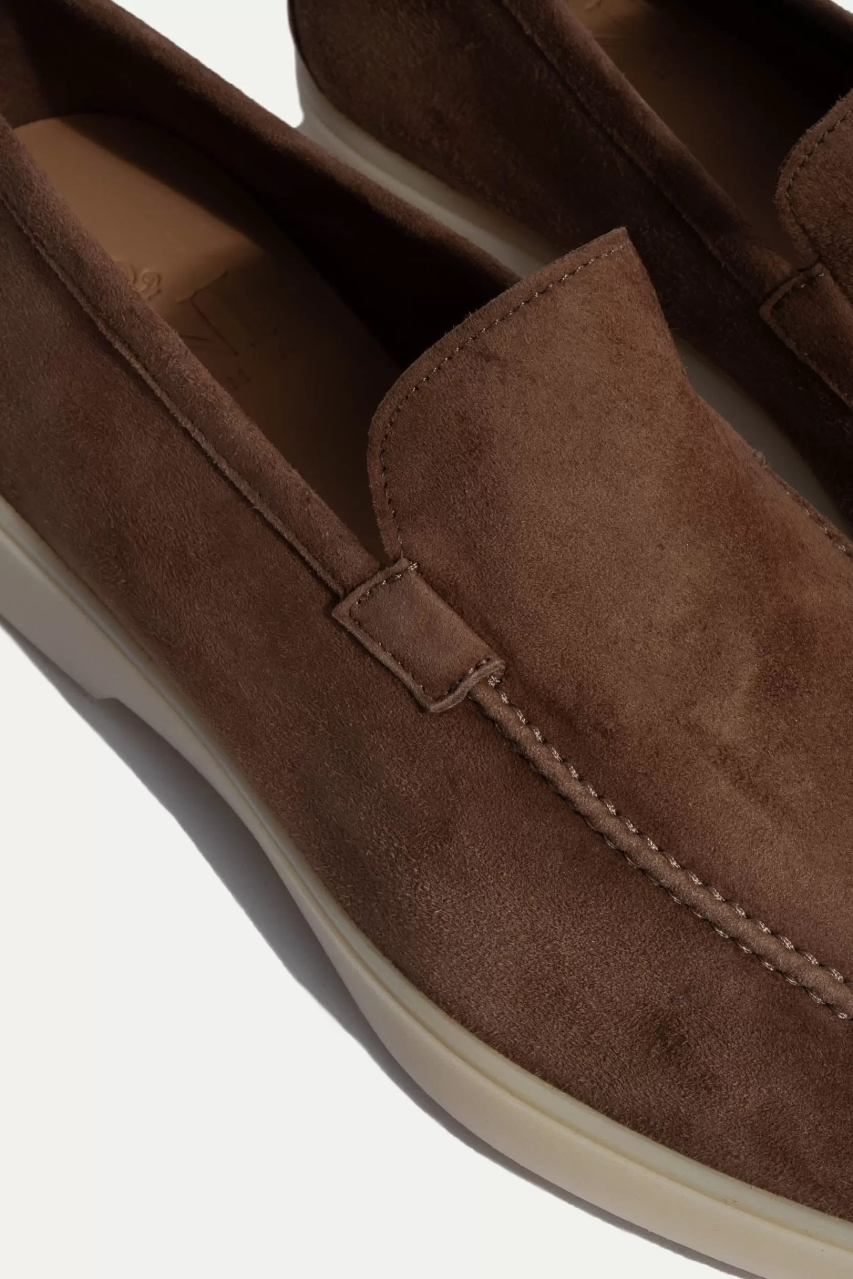 Shop Pini Parma Mocassini Marroni - Made In Italy Marrone