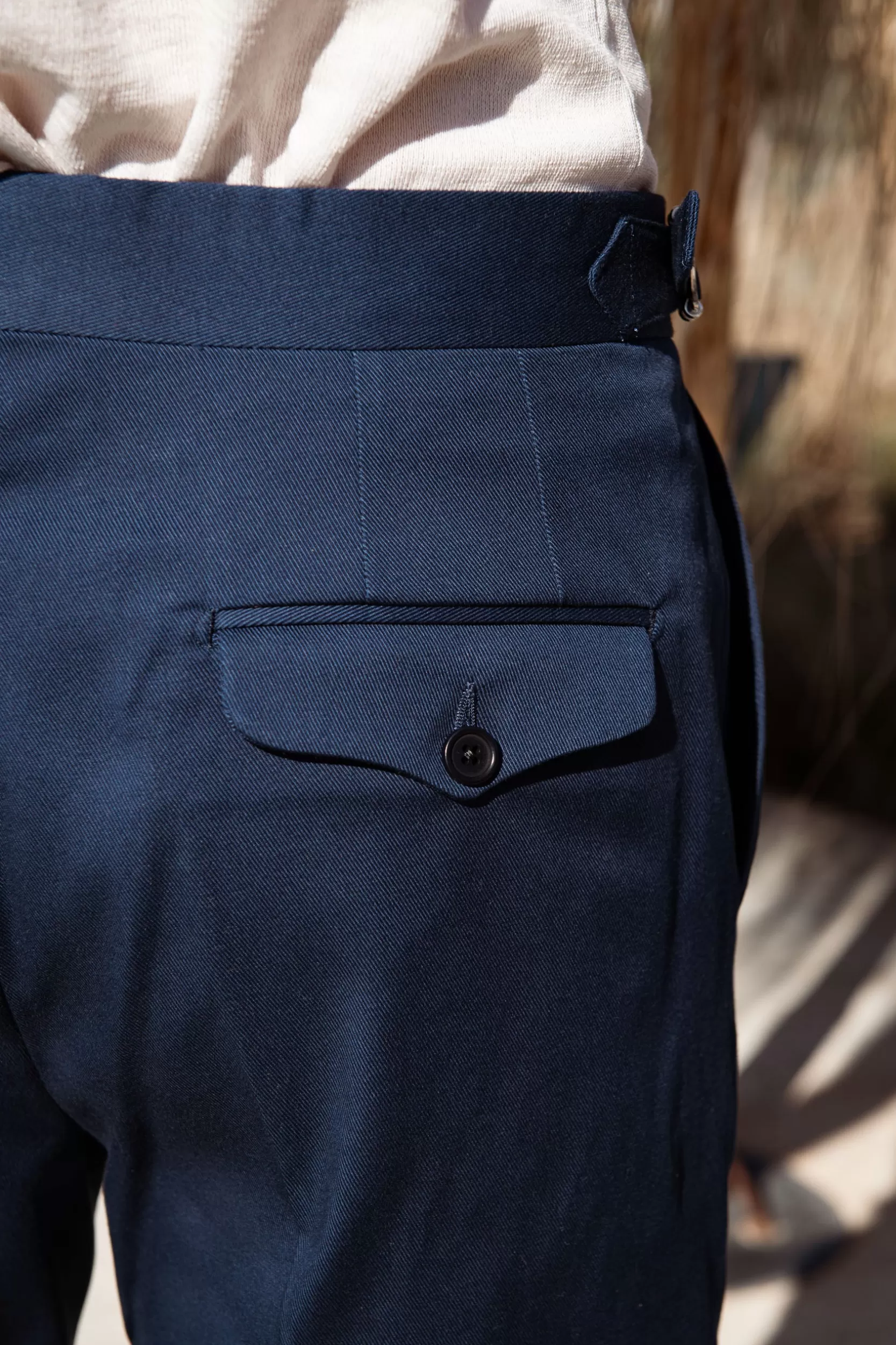 Store Pini Parma Pantaloncini In Cotone - Made In Italy Blu