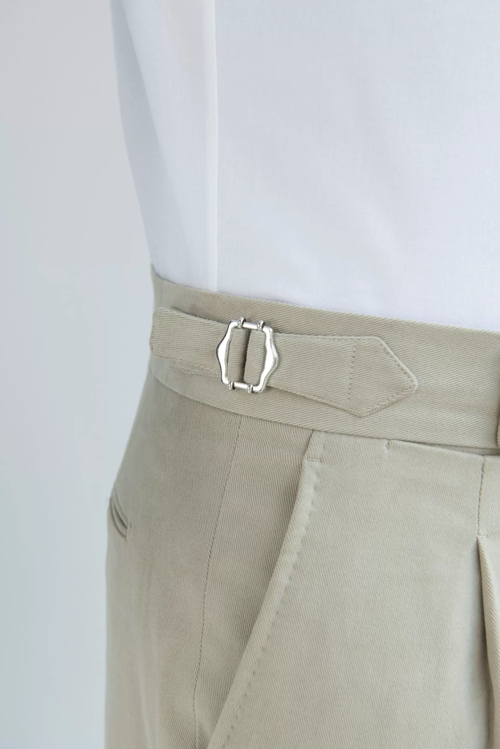 Online Pini Parma Pantalone In Cotone " Soragna Capsule Collection" - Made In Italy Sabbia