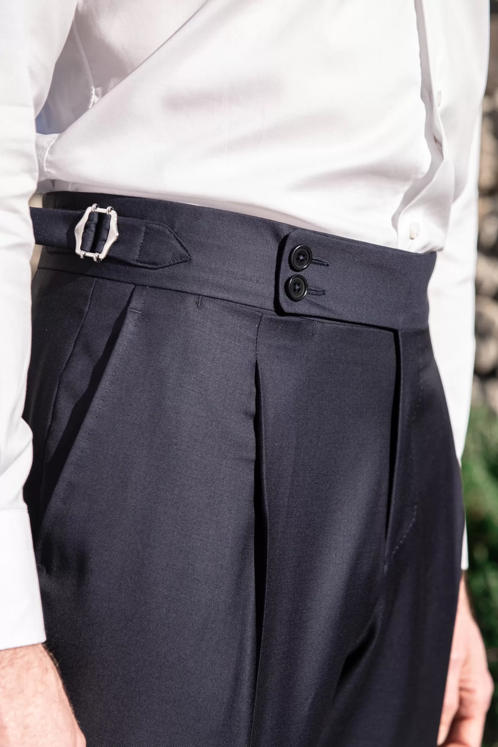 Flash Sale Pini Parma Pantalone Soragna Blu - Made In Italy Blue Avio