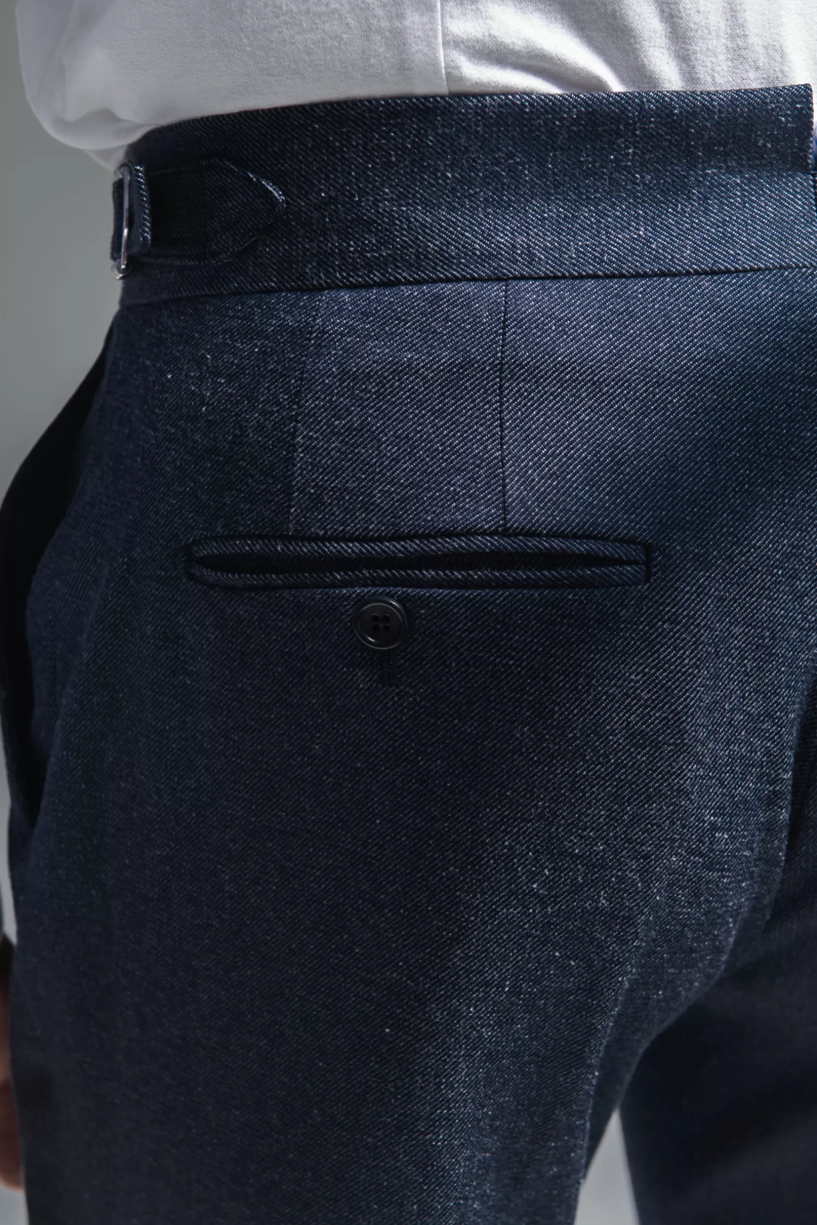 Store Pini Parma Pantaloni In Denim Di Lusso "Collezione Soragna " – Made In Italy