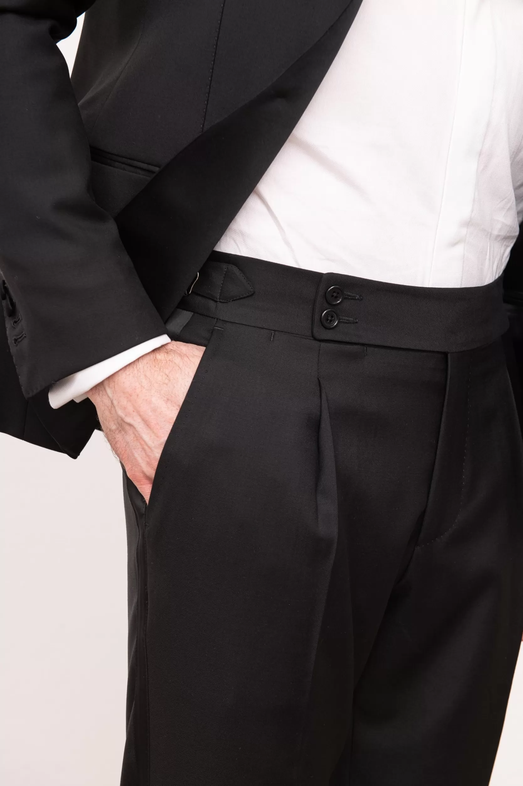Cheap Pini Parma Pantaloni Smoking "Collezione Soragna " - Made In Italy