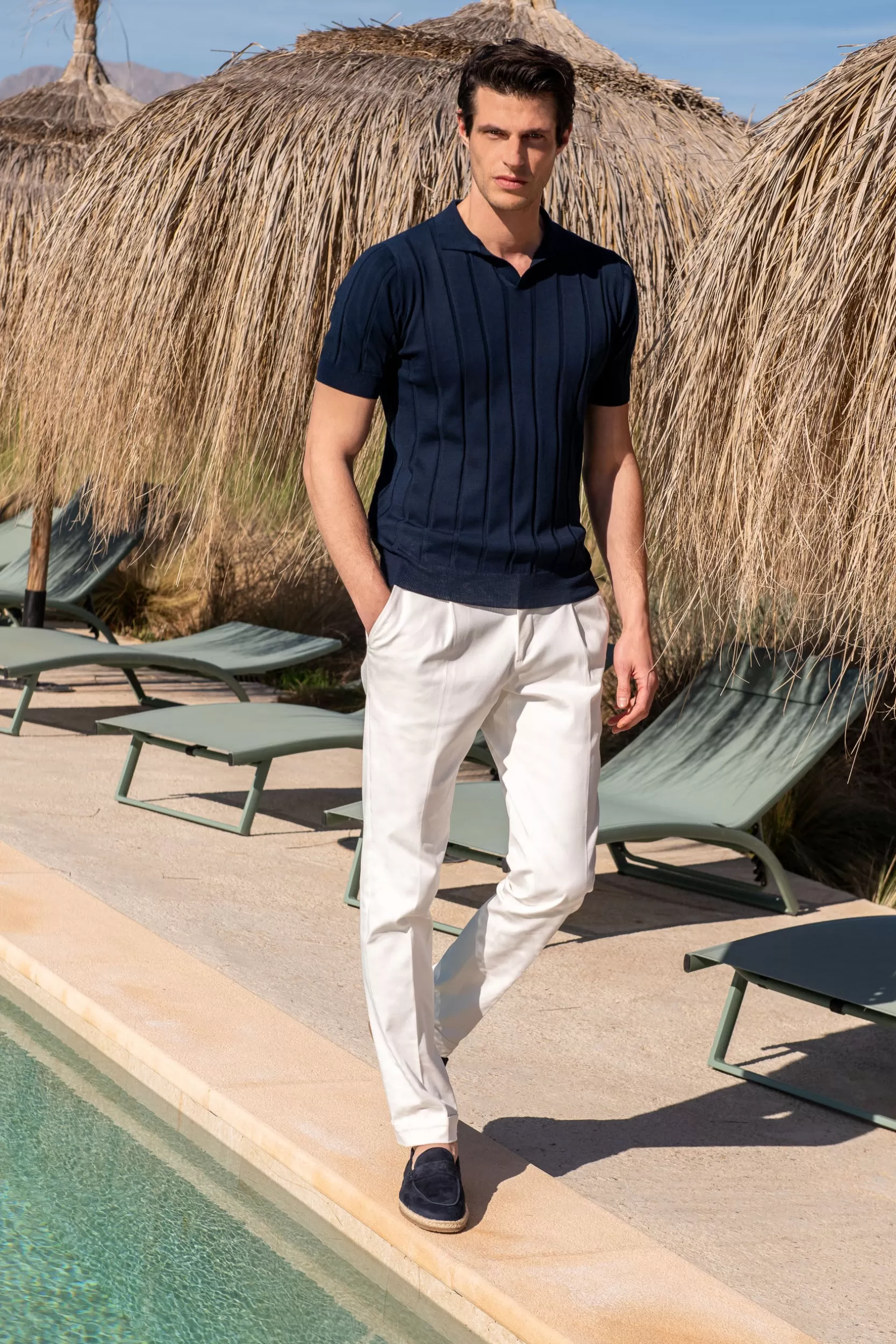 polo_a_coste_blu__made_in_italy_3.webp Clearance Pini Parma Polo A Coste - Made In Italy Blu