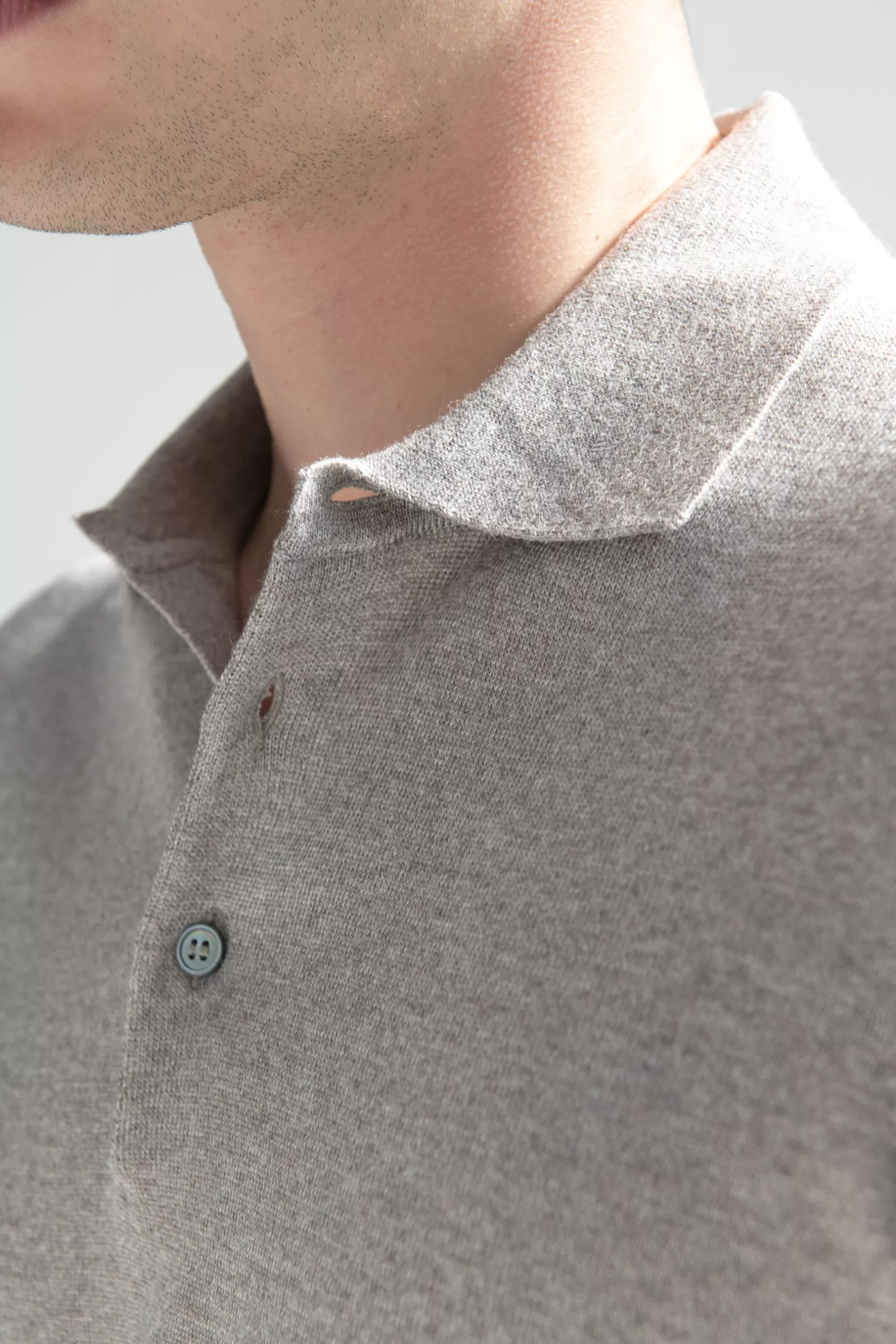 Best Pini Parma Polo In Lana Merino Color – Made In Italy Talpa