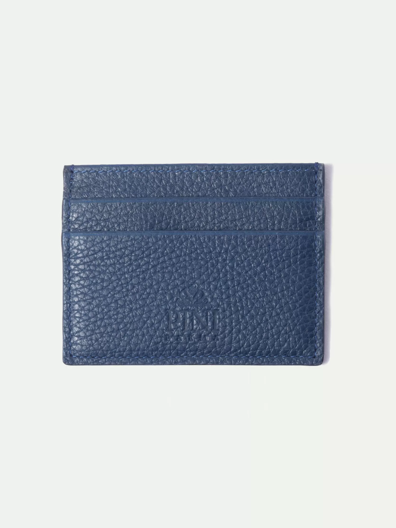 Cheap Pini Parma Porta Carte In Pelle - Made In Italy Blu