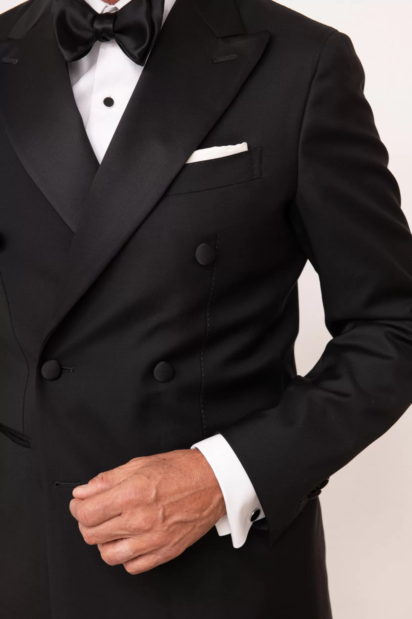 Shop Pini Parma Set Di Gemelli E Borchie Nere - Made In Italy